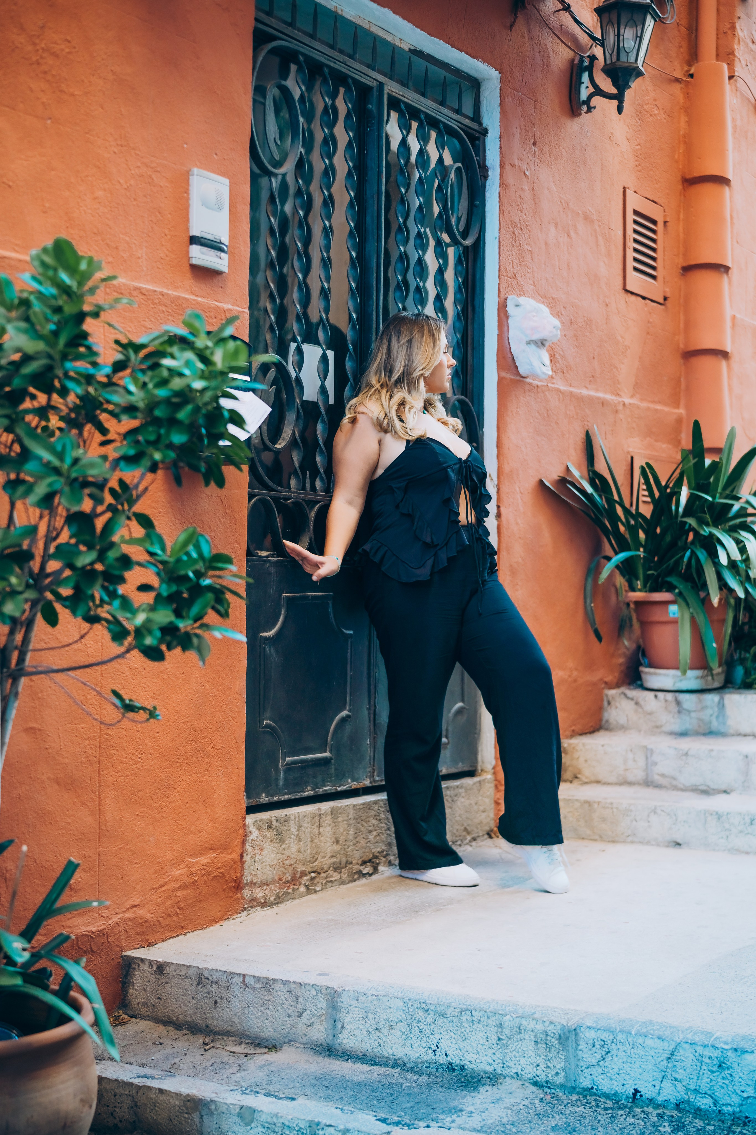 Walking in Palma. Photographer in Mallorca