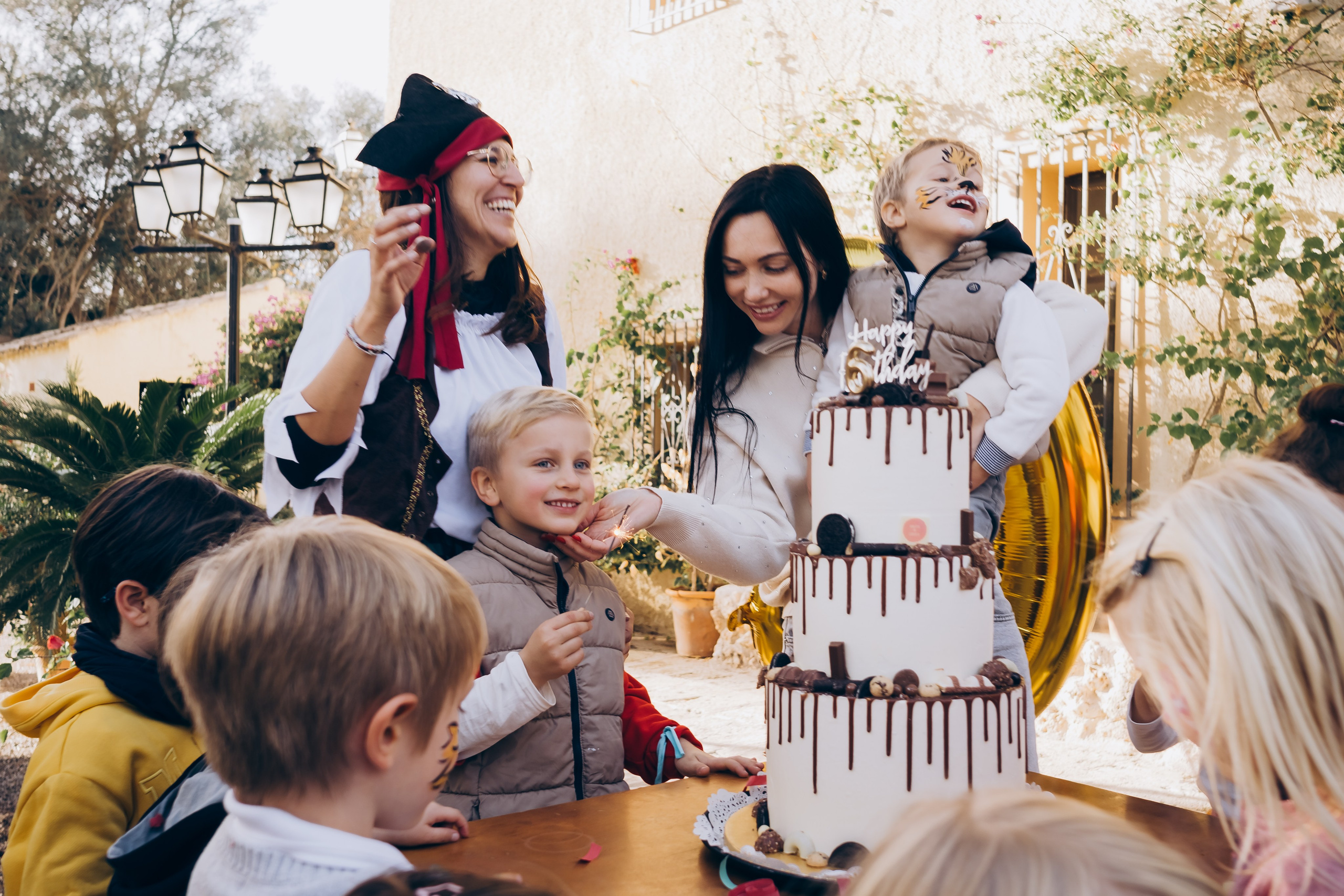 Andrew’s birthday. Photographer in Mallorca