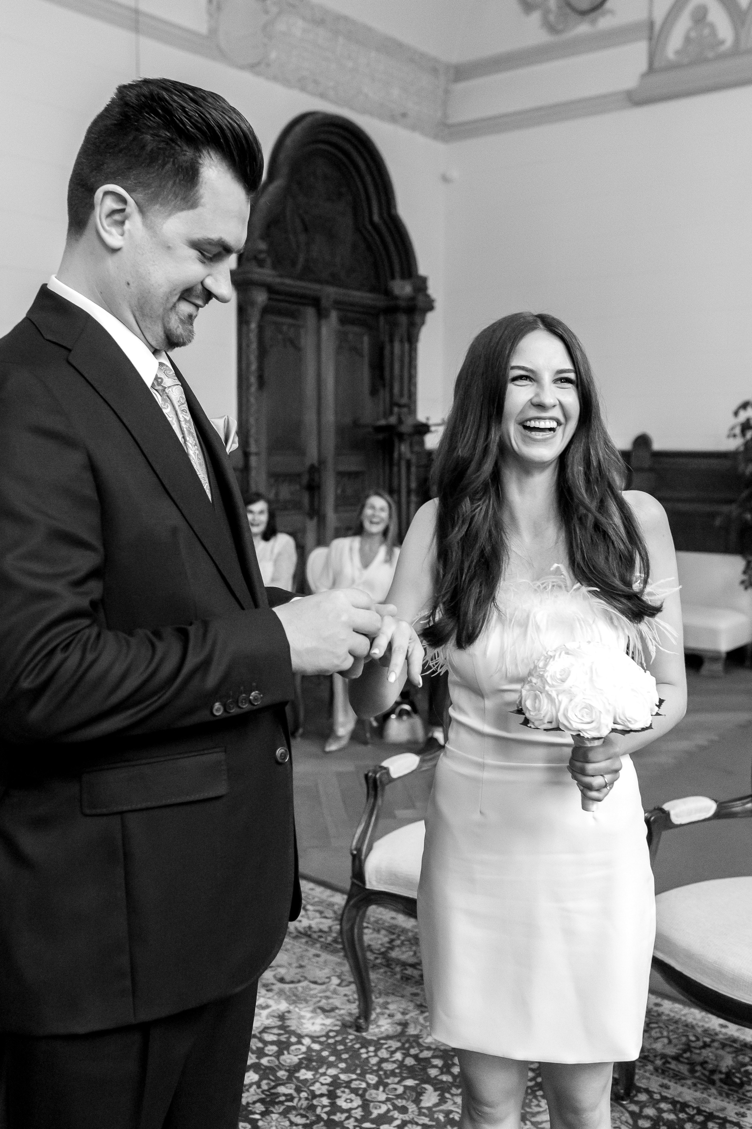 Jana & Max | Standesamtliche Hochzeit im Schmargendorf