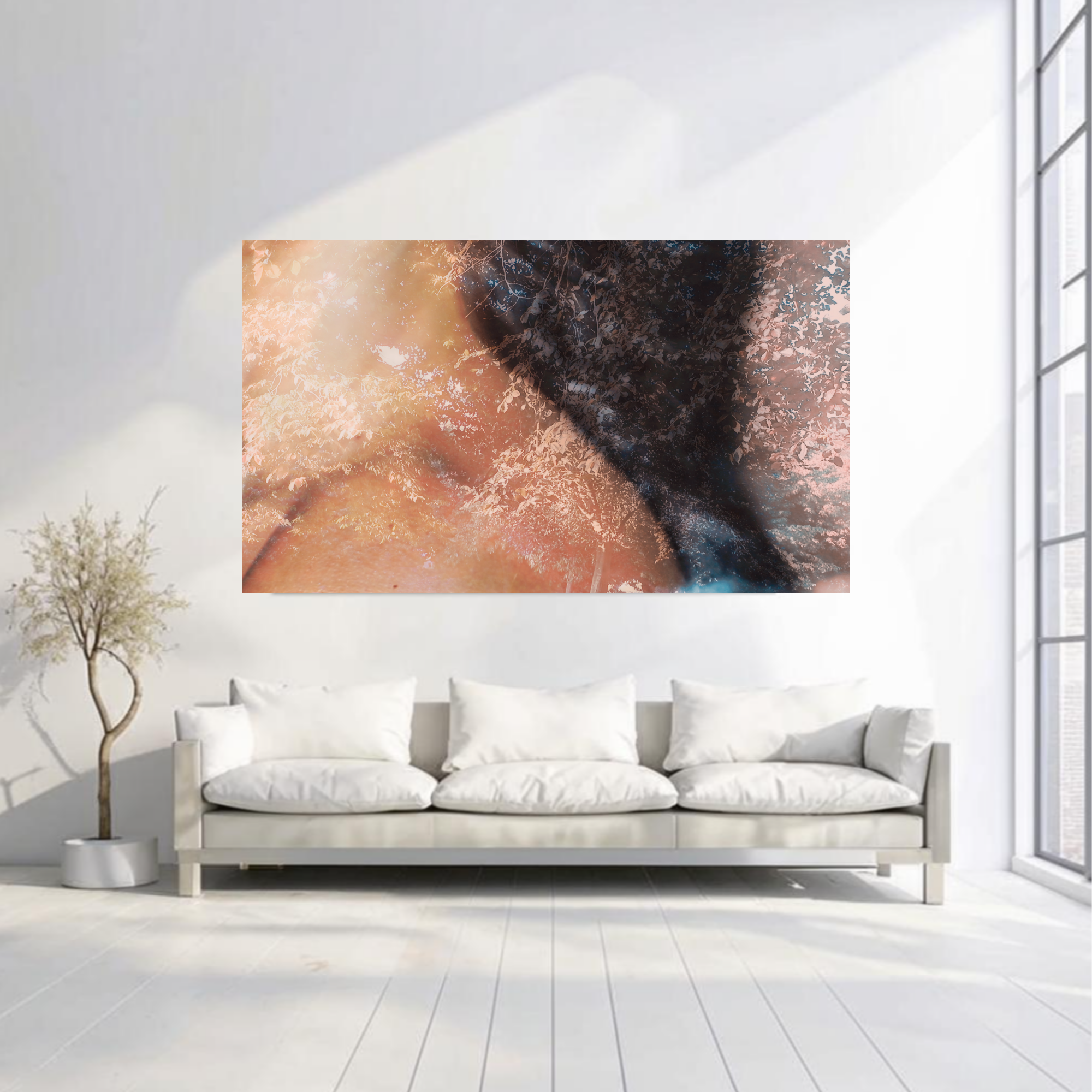 Dreamy and intimate photography print that tells a quiet story