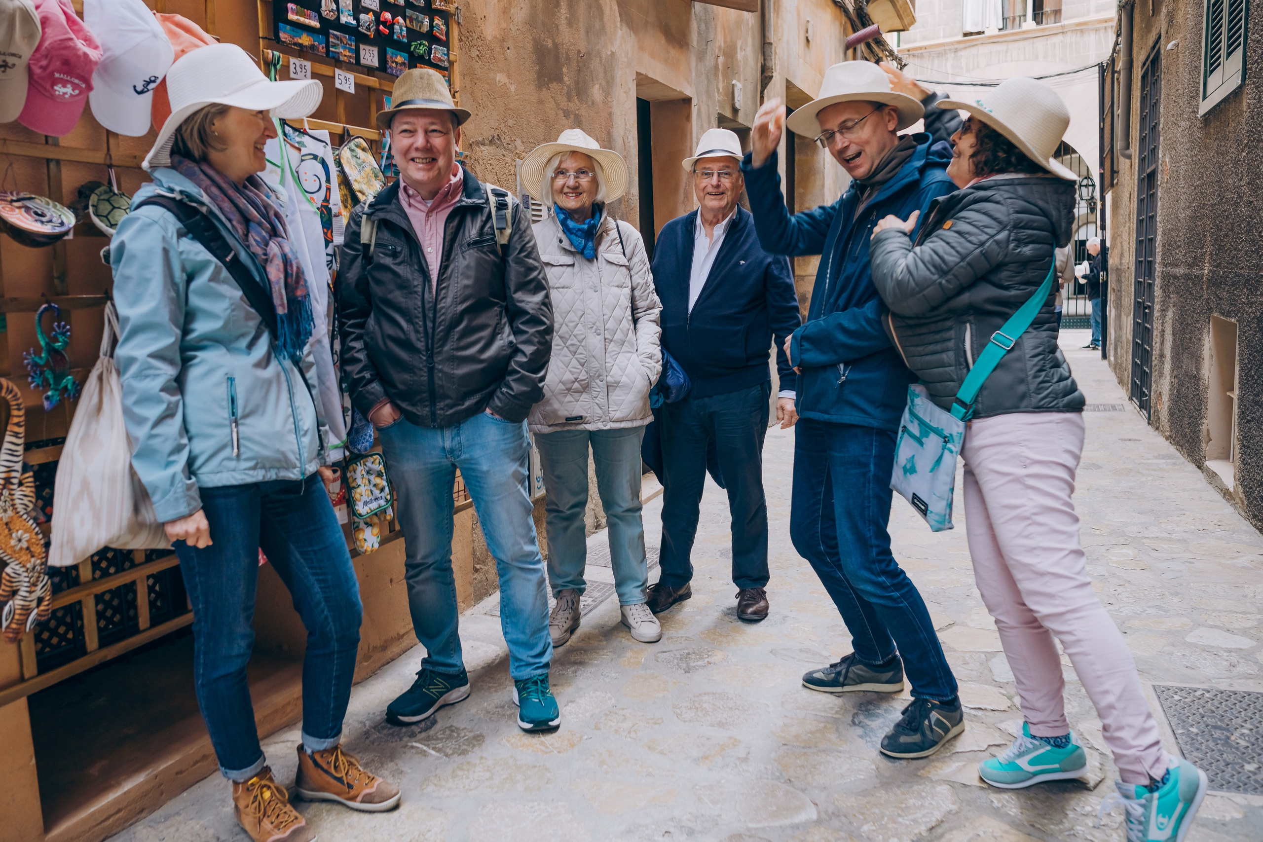 Walking tour of Palma. Фотограф у Пальма де Майорка