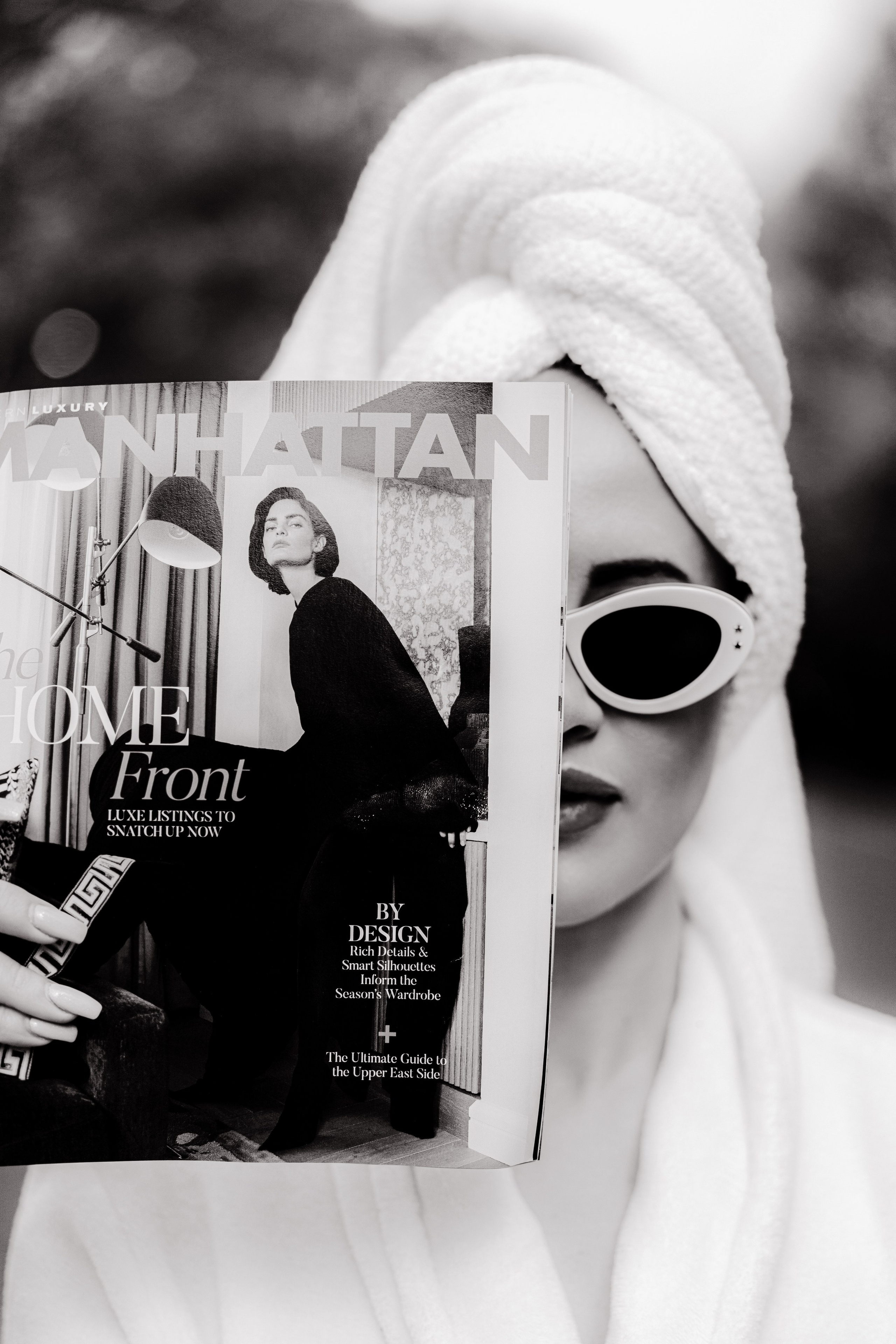 Luxury Morning Robe Photography NYC | Upper East Side Portrait Sessions. Videographer and photographer in New York // MAKAROV.VIDEO