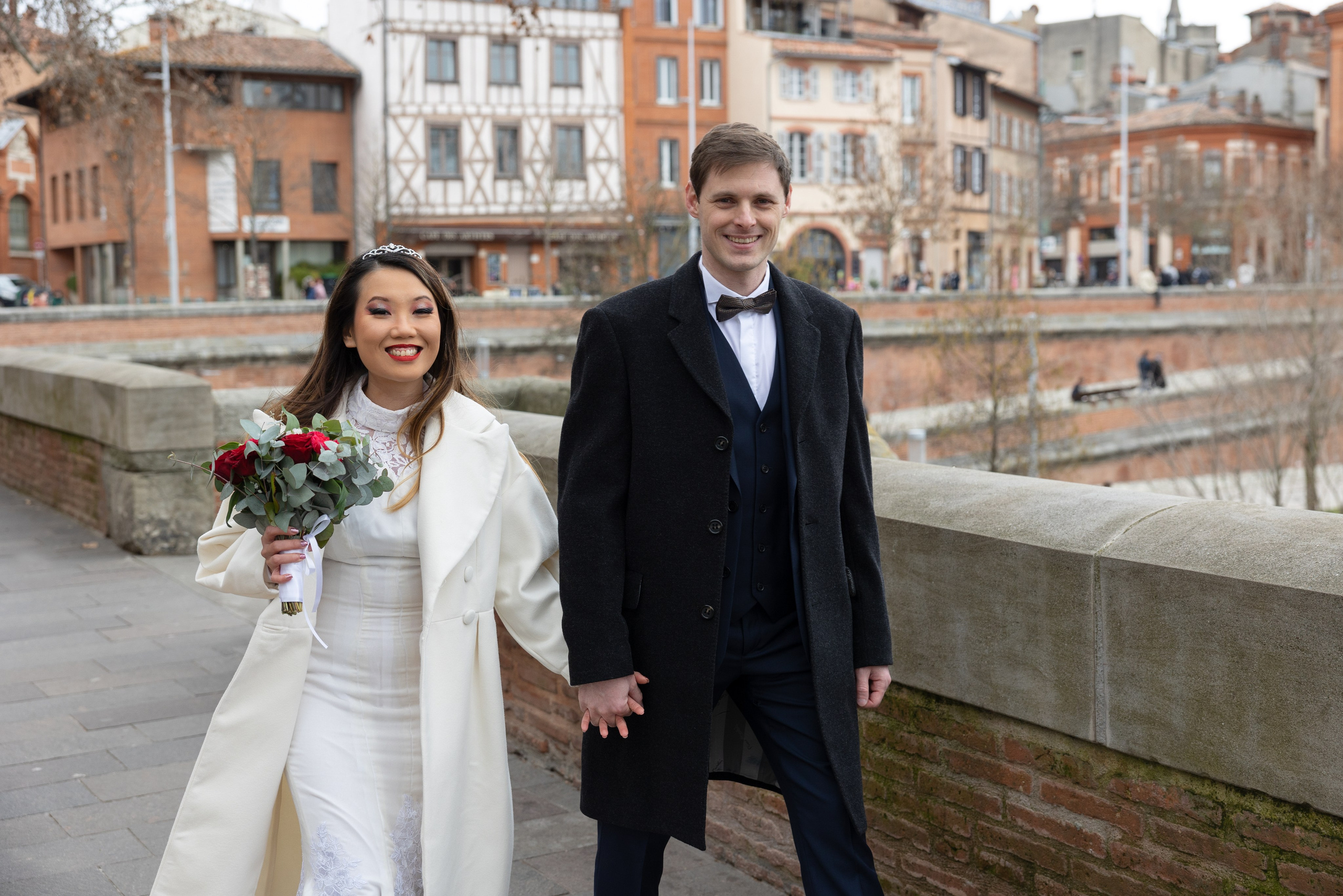 Wedding at the Capitole in Toulouse, France. Eugénie Smirnova — your photographer in Toulouse and southwest France