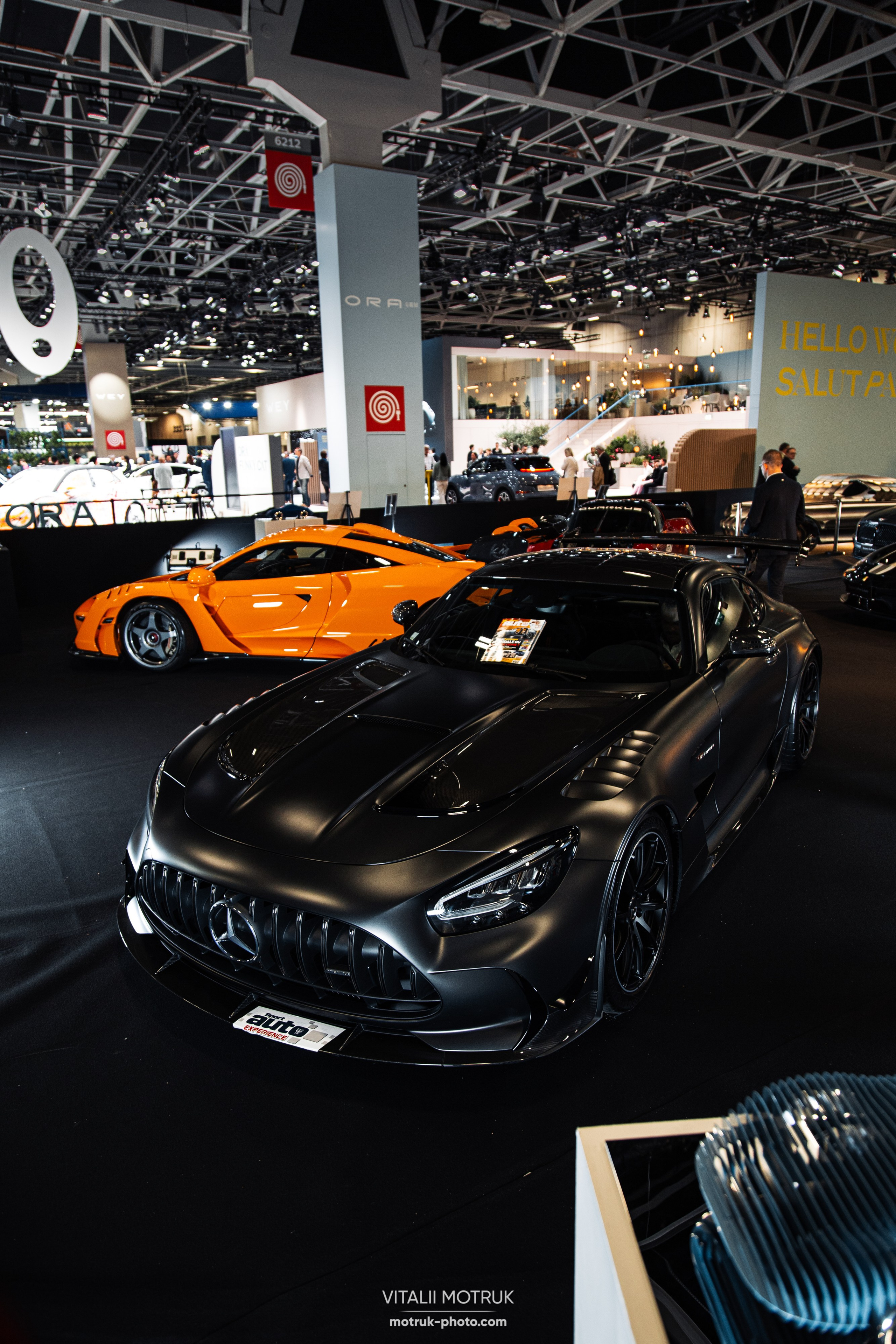 Mondial Auto 2022. Photographe de voitures à Paris — Vitalii Motruk