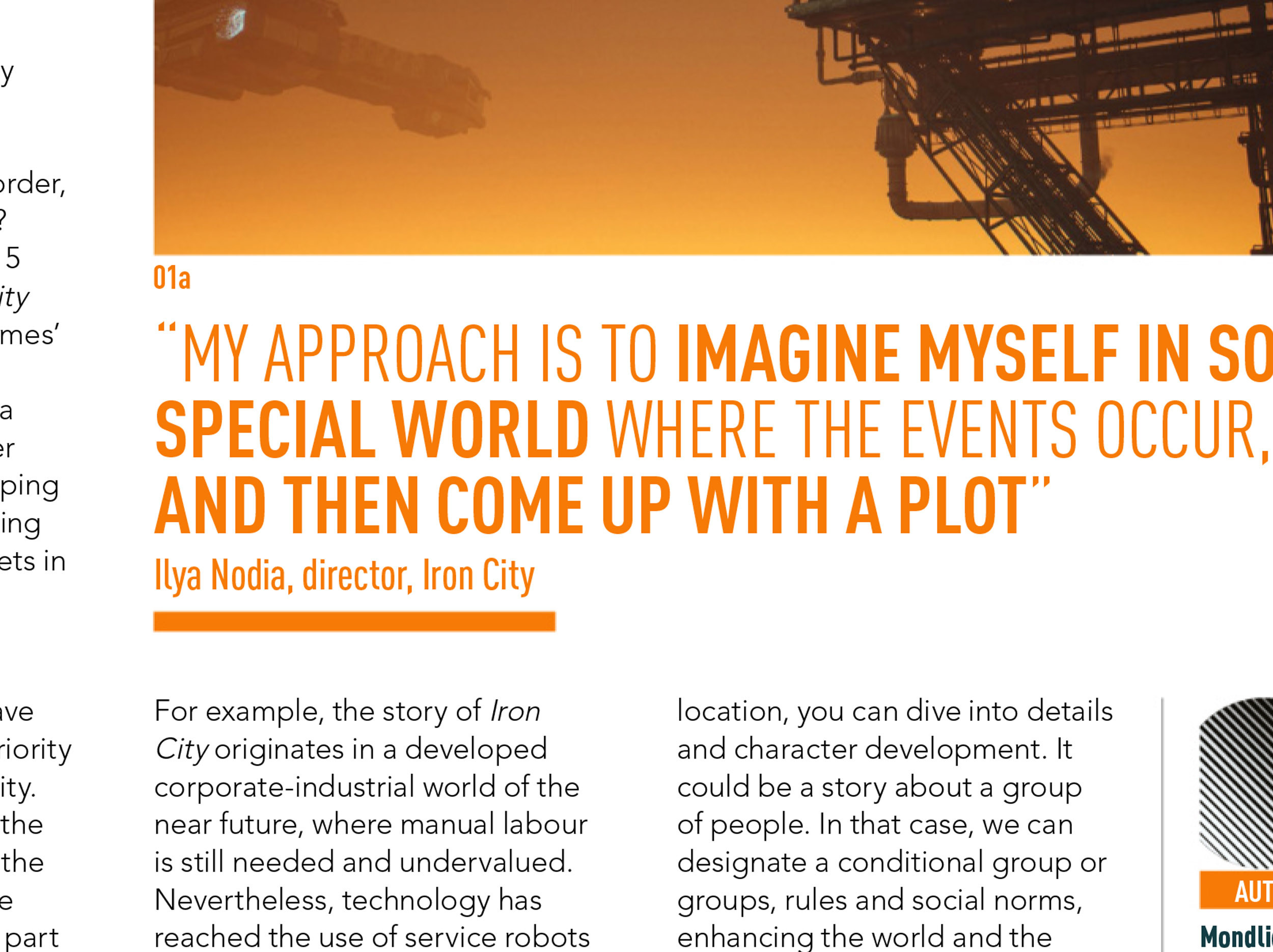 Press: 3D World, MAR 2023. Ilya Nodia — Cinematic Stories, Directing, Advertising