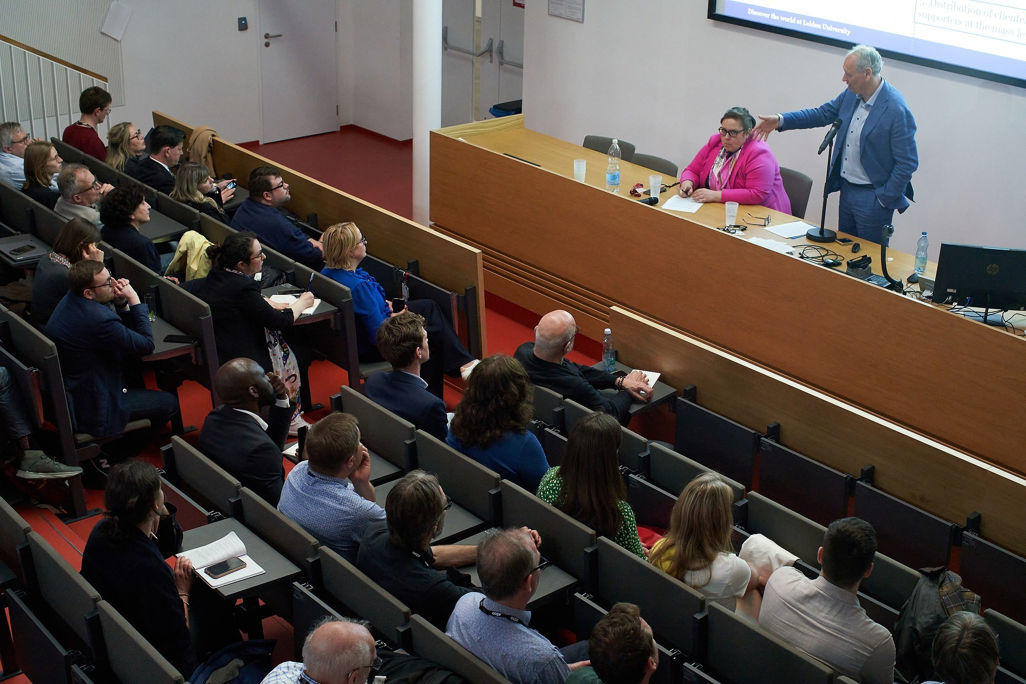 Keynote speaker presenting at the ECPR Political Research Conference, Charles University, Prague, May 2025