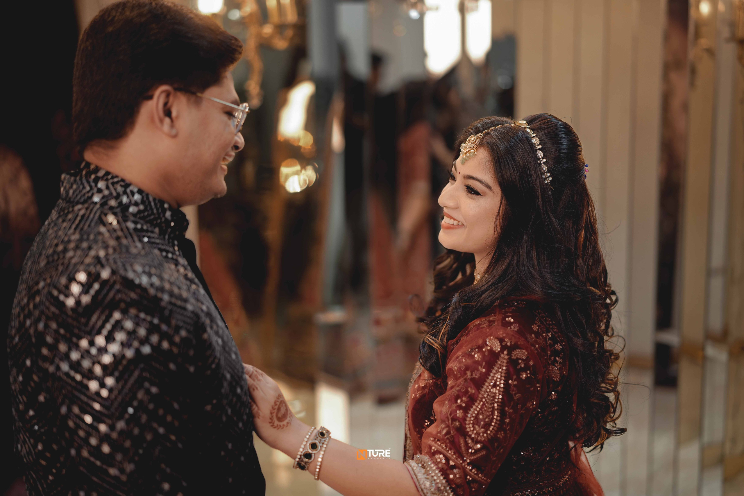 NAMITHA & MUGESH. NTURE WEDDING