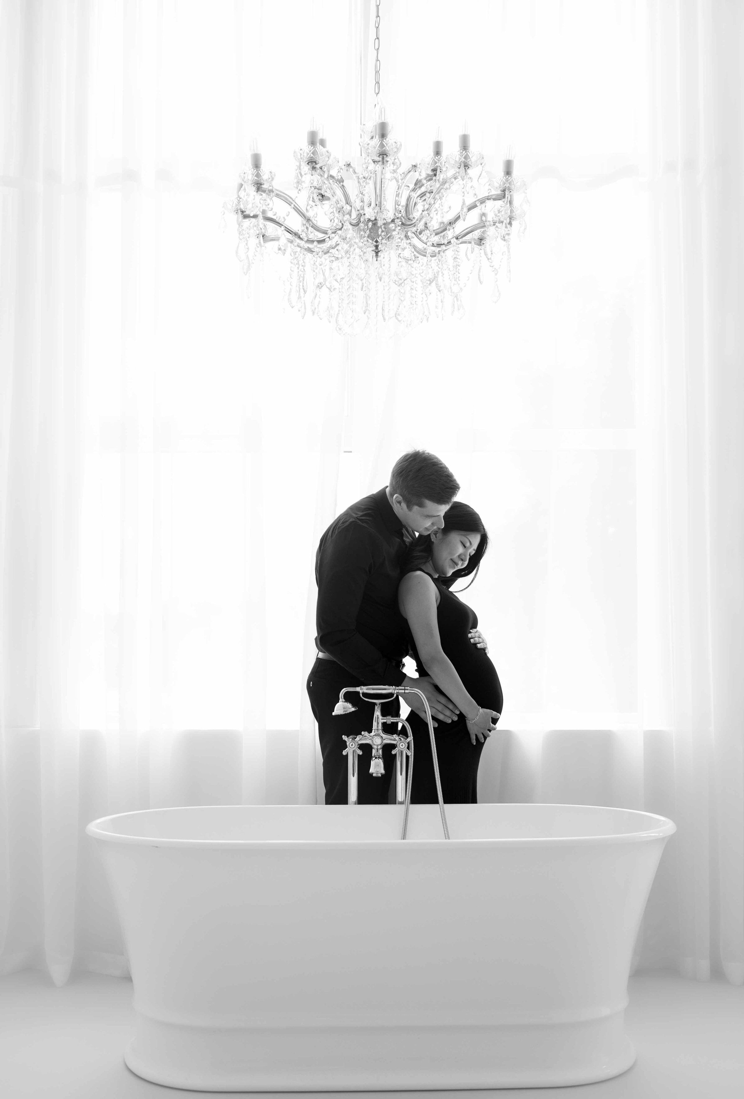 Maternity Photoshoot in Vilnius for Shy Couples. Framed by Evelina | Destination Wedding Photographer from Lithuania | Europe