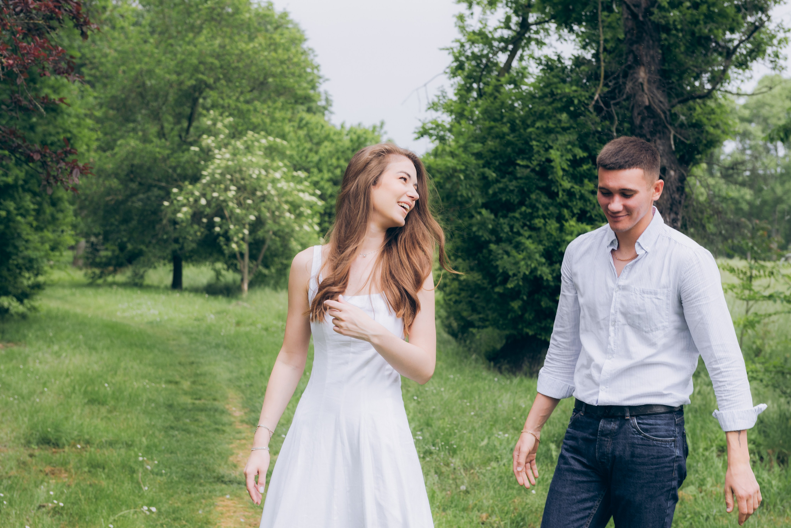 Romantic morning in park in Milan. Anastasiia Buchinskaia Fotografa Milano