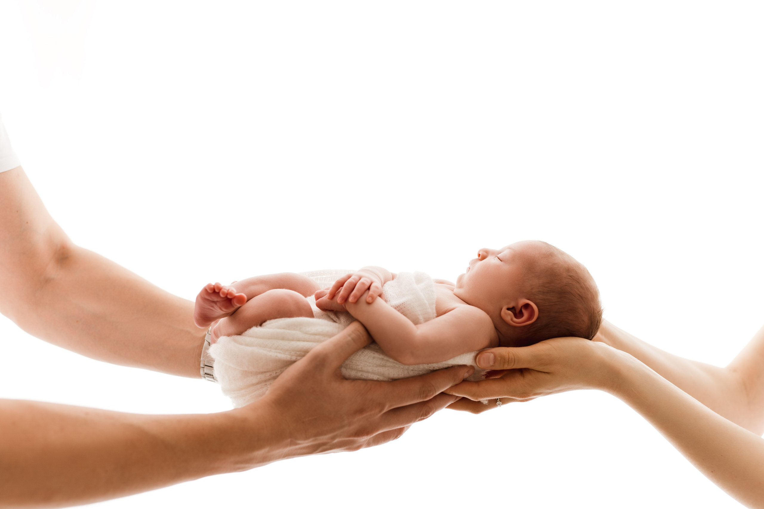 Sesja noworodkowa malutkiej Kaji. Fotograf Łódź - sesja ciążowa, noworodkowa, dziecięca. Studio w Łodzi