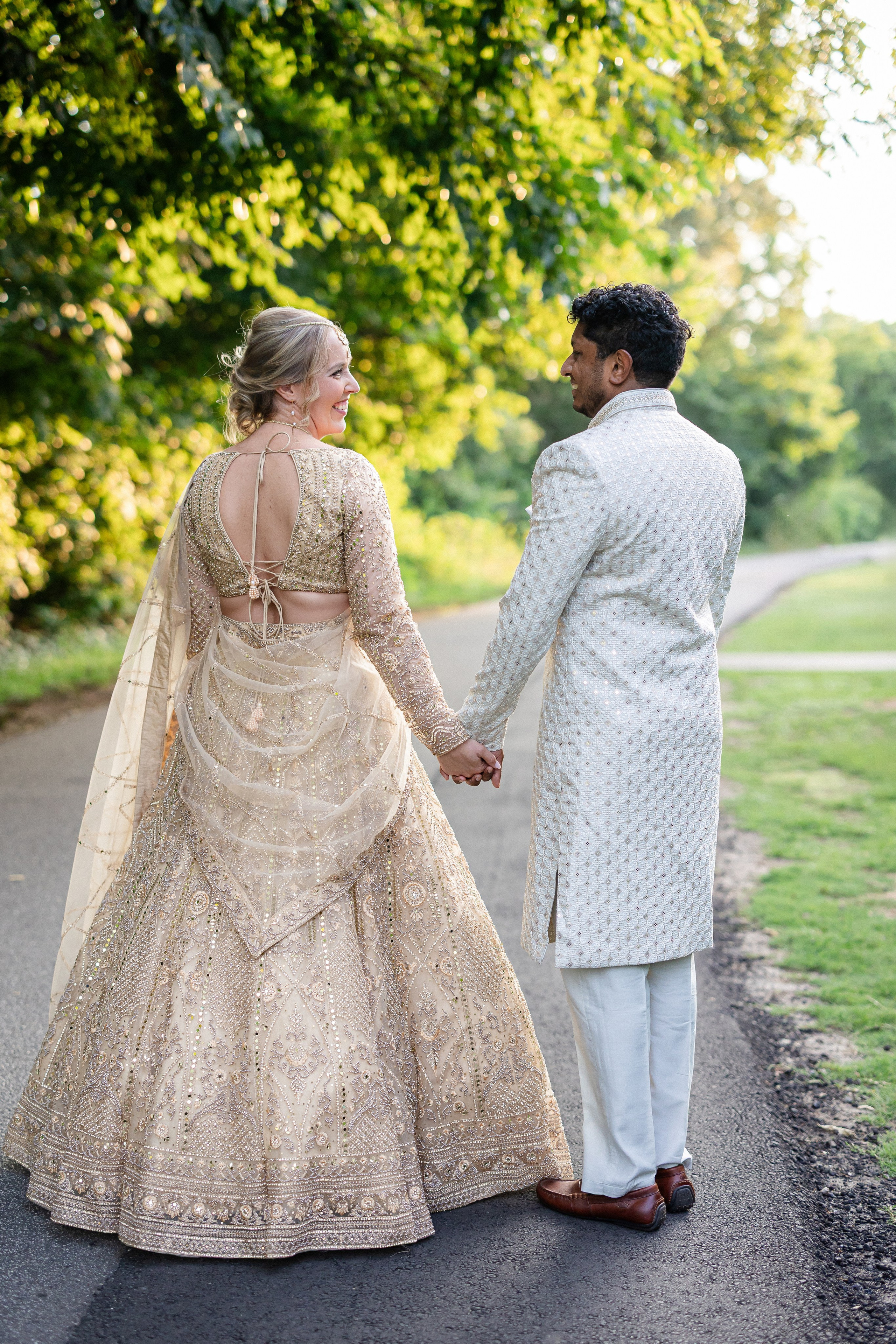 Color, Culture, and Celebration: A Vibrant Indian Fusion Wedding at The 405 in July. Wedding and portrait photography in Greenville SC