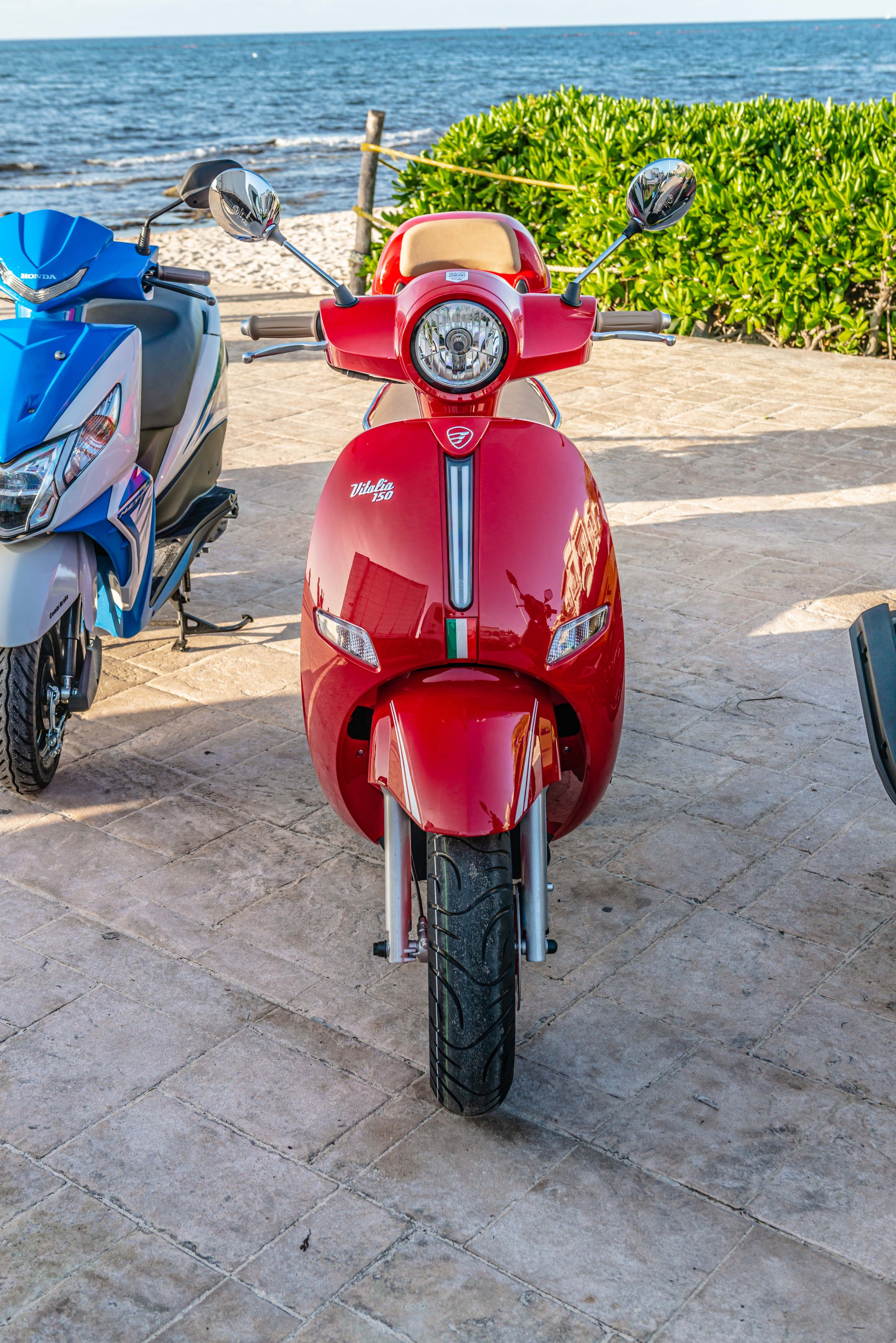 Scooter Photography for Rental Website in Mexico. PHOTOGRAPHER QUINTANA ROO