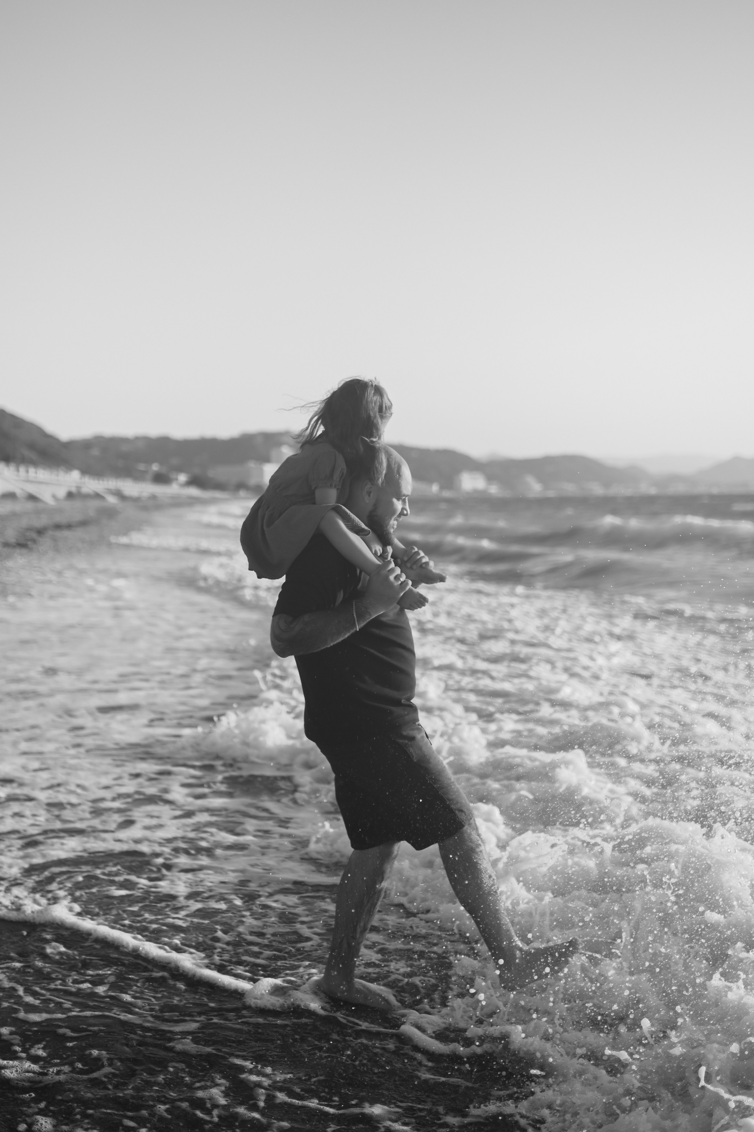 Sunset family photoshoot on the beach Rhodes. Photographer in Rhodes Island