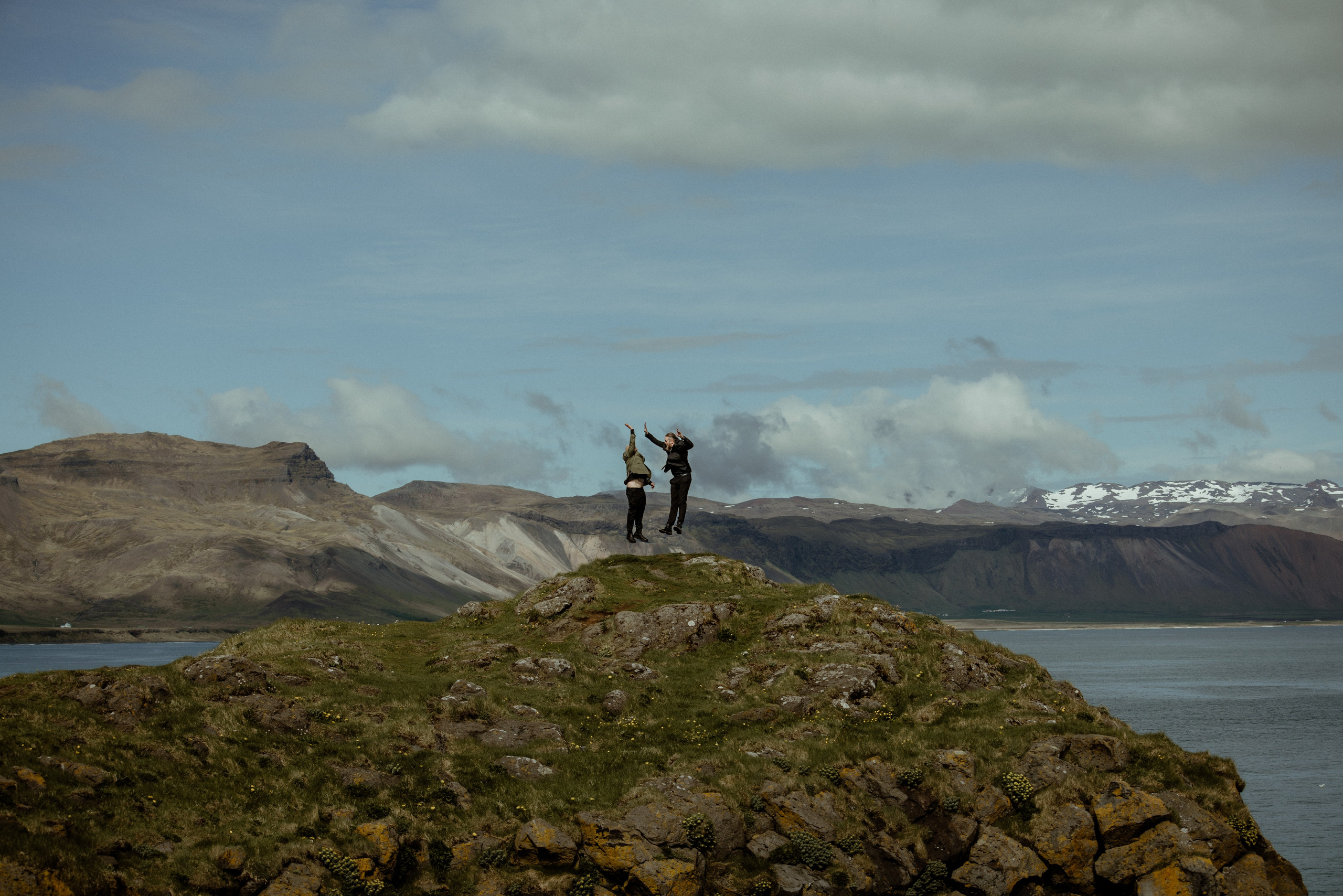 Viking inspired secret elopement in Iceland — wedding in Budir. Iceland elopement photographer & videographer