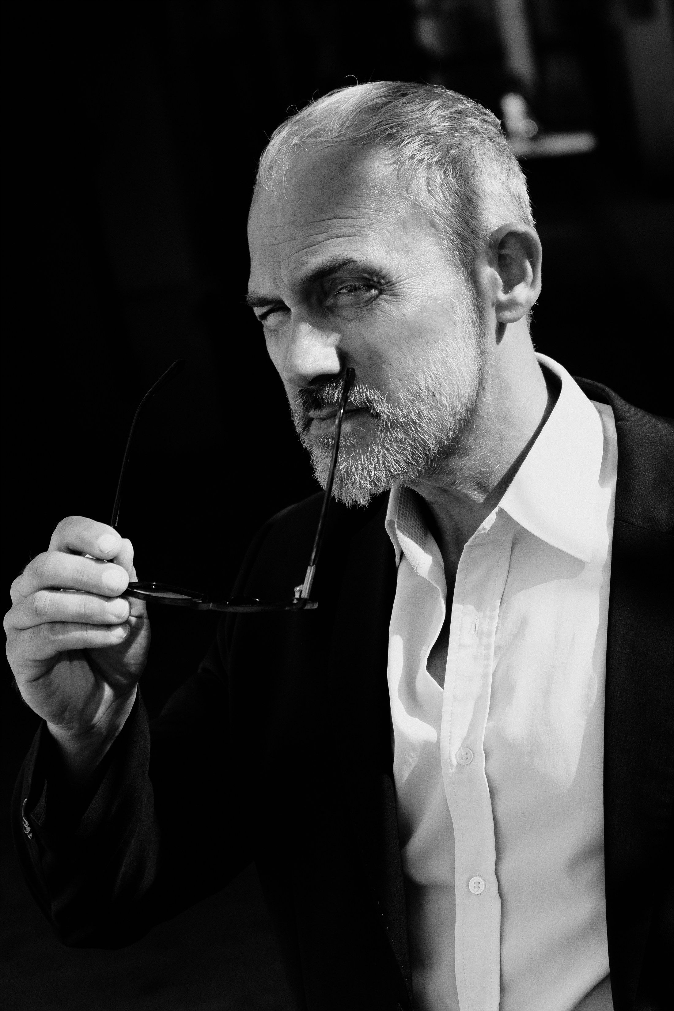 Портретная фотосессия музыканта Robert Skarsbakk в старом городе Аликанте для обложки альбома — Фотограф Андрей Луковников