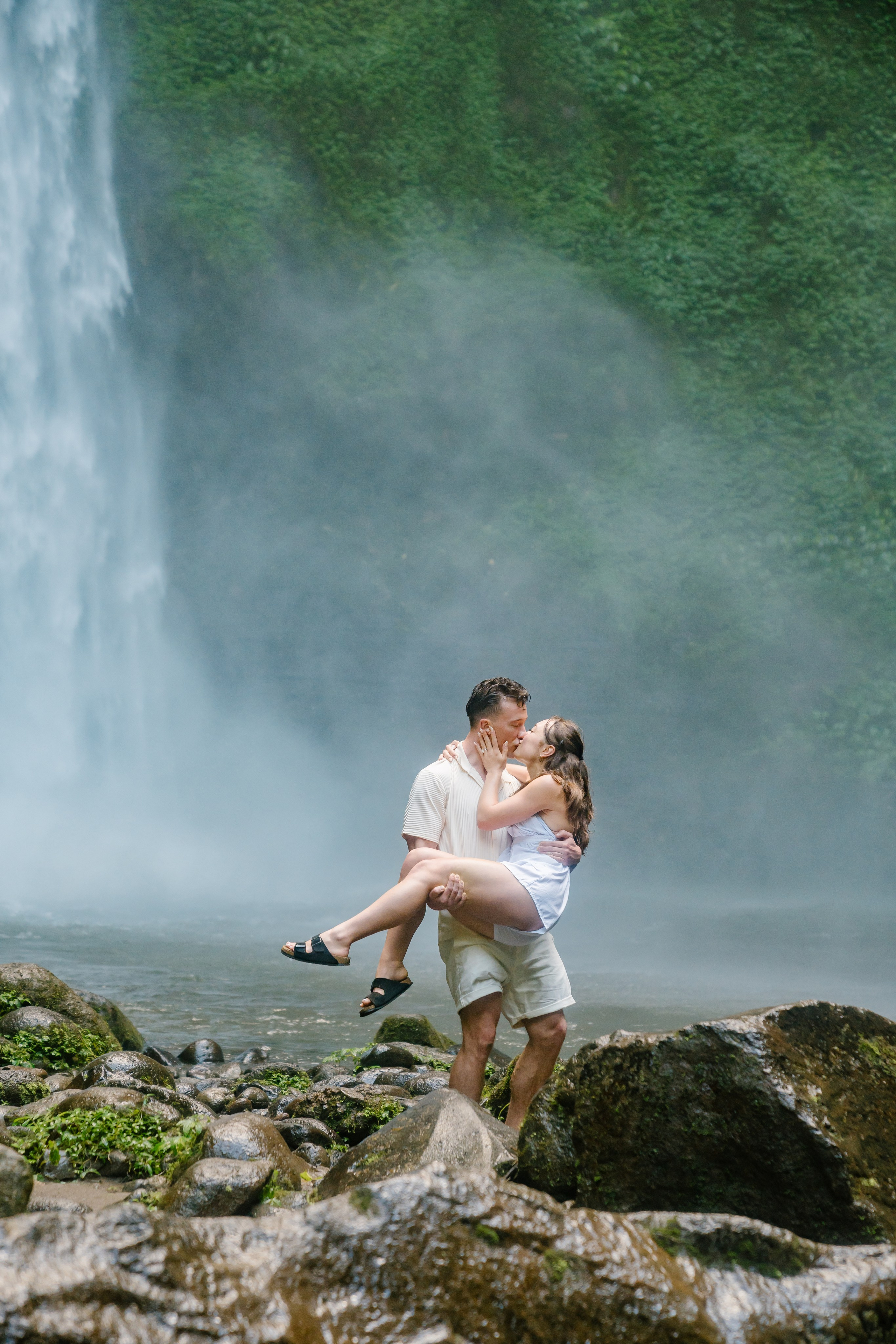 Sureprise marriage proposal. Female Photographer in Bali