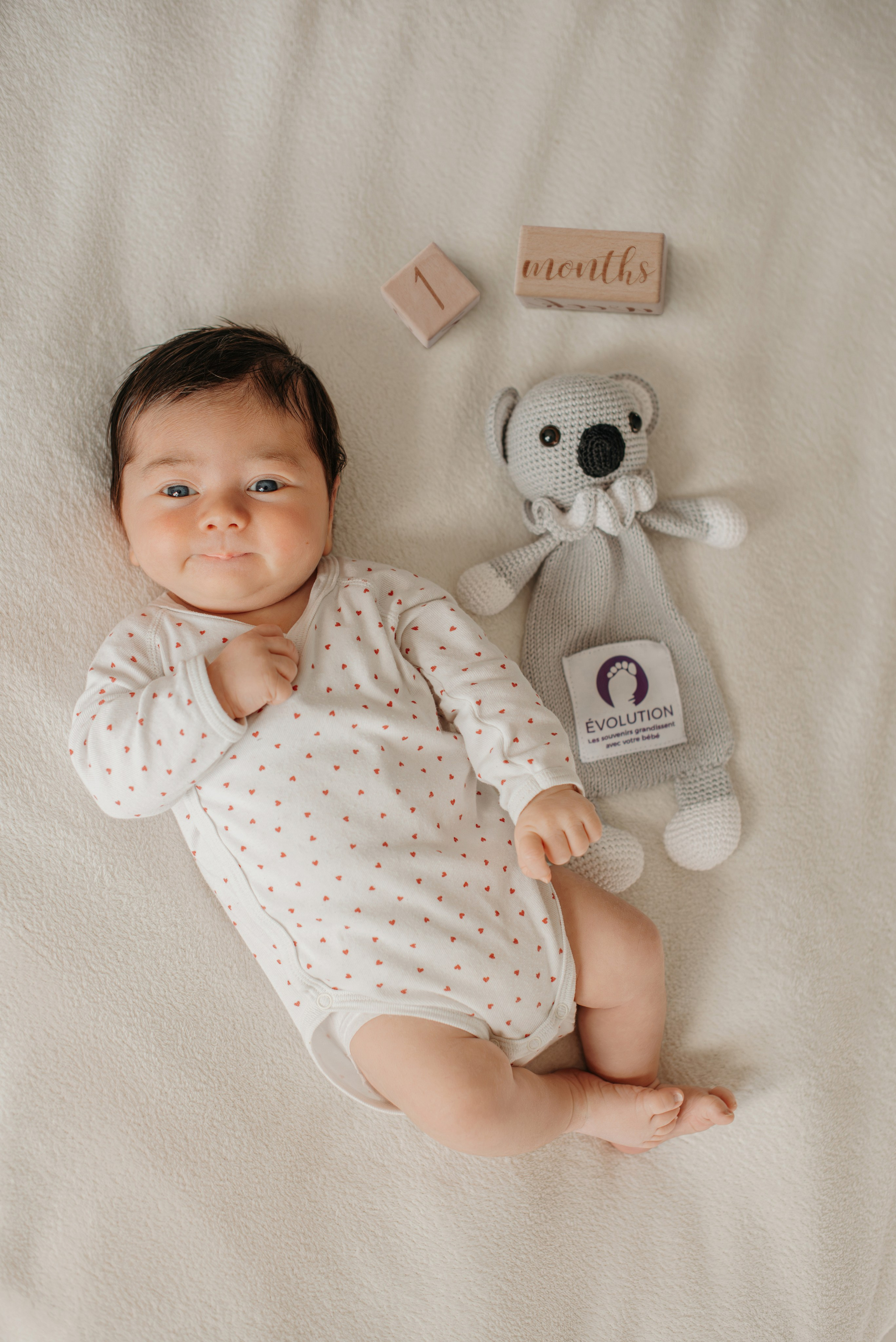 Evolution — projet photo du premier an de bébé à Toulouse