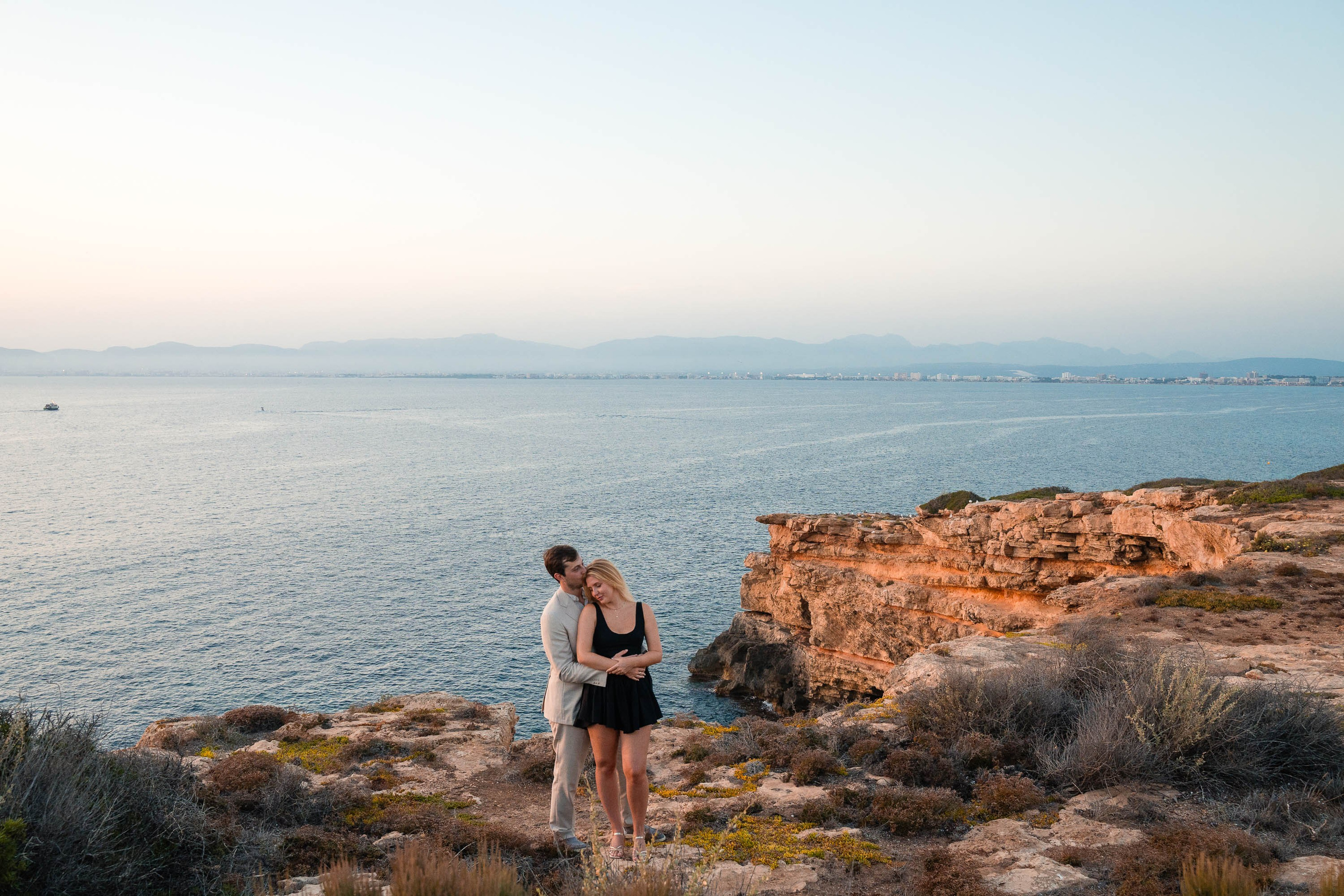 Perfect Marriage Proposal at Cap Rocat Hotel. Mallorca Wedding, Corporate & Social Photographer