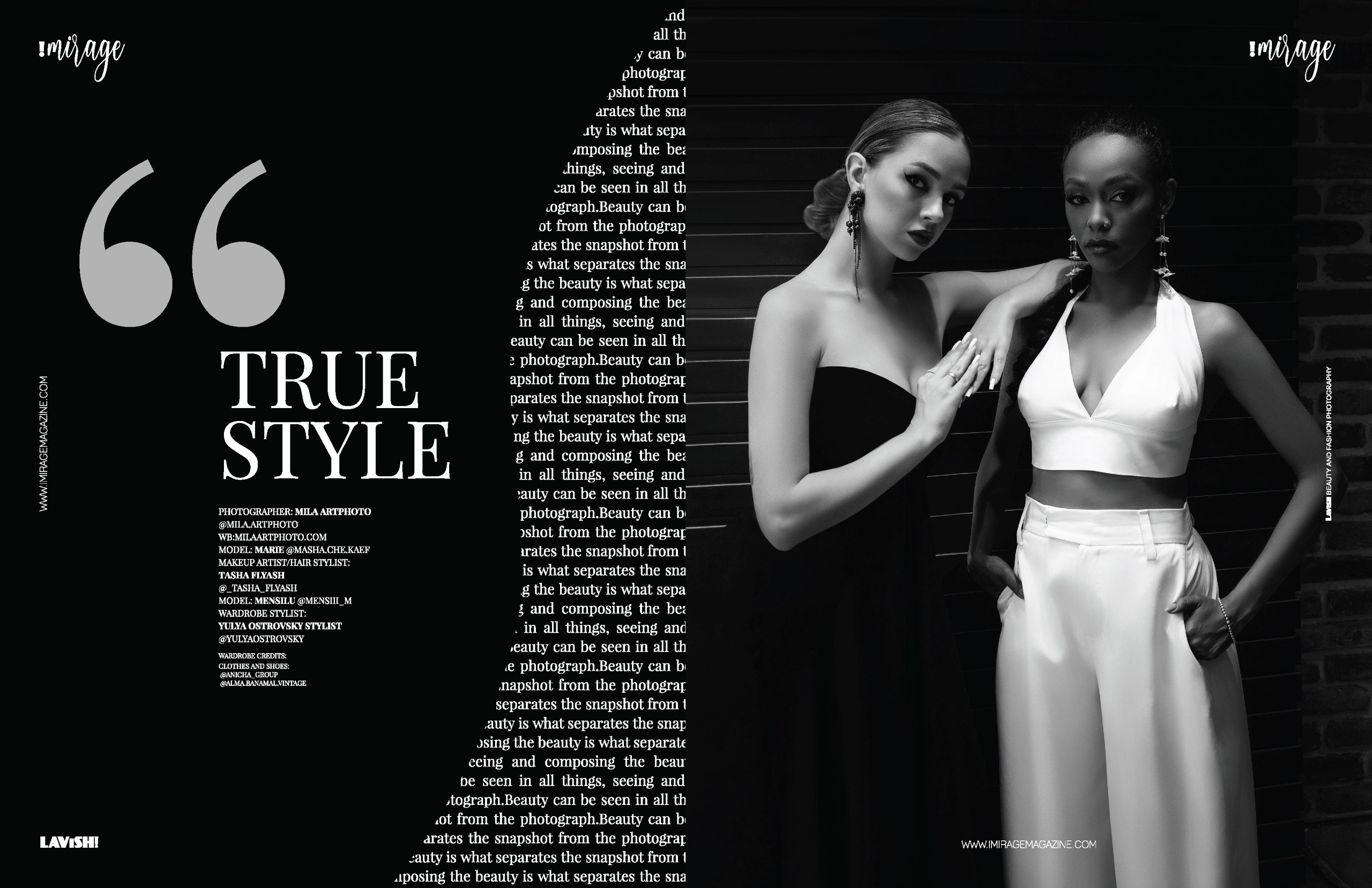 Публикации в ЖУРНАЛАХ. Mila Artphotо-Профессиональный портретный фотограф, Израиль