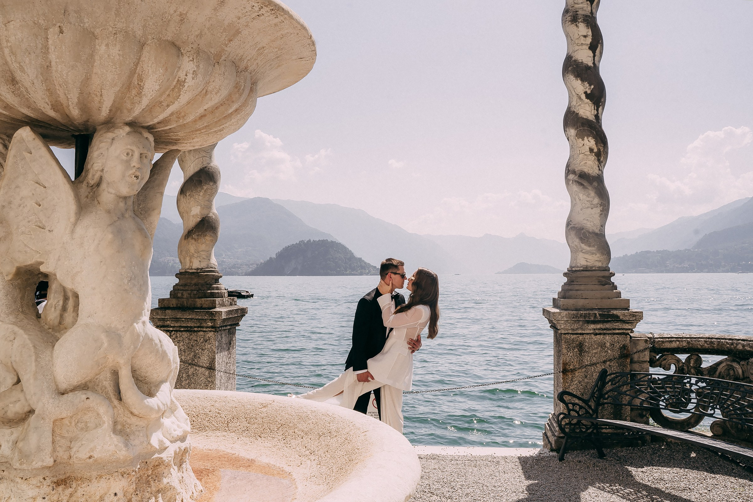 Varenna / Villa Monastero / COMO WEDDING. Wedding photographer Como Lake, Italy