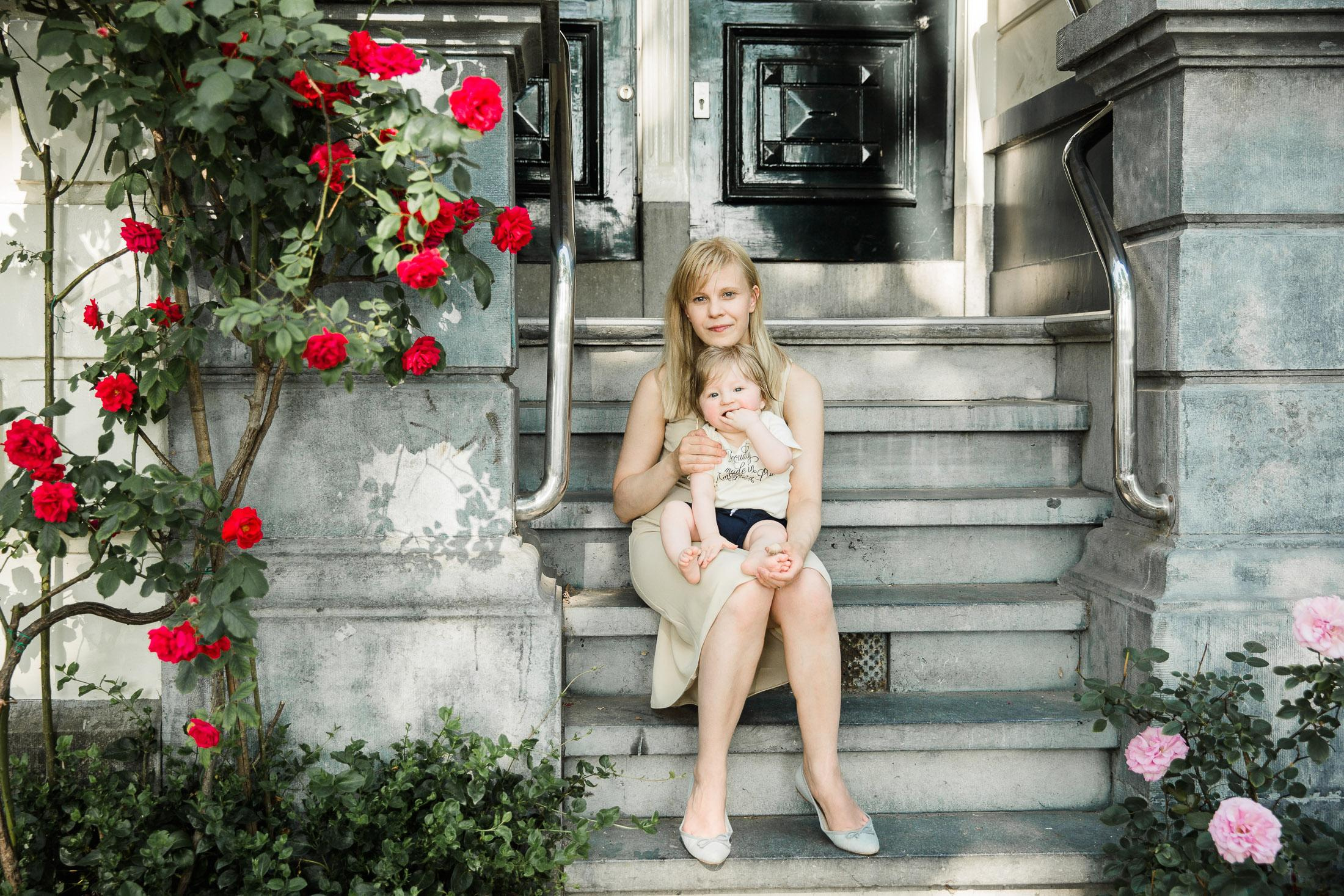 Valokuvaaja Amsterdamissa