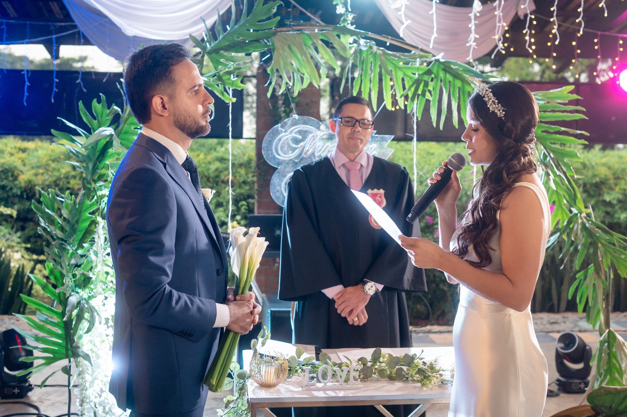 El Matri de Laura y Felipe. Www.dresalgadophoto.com