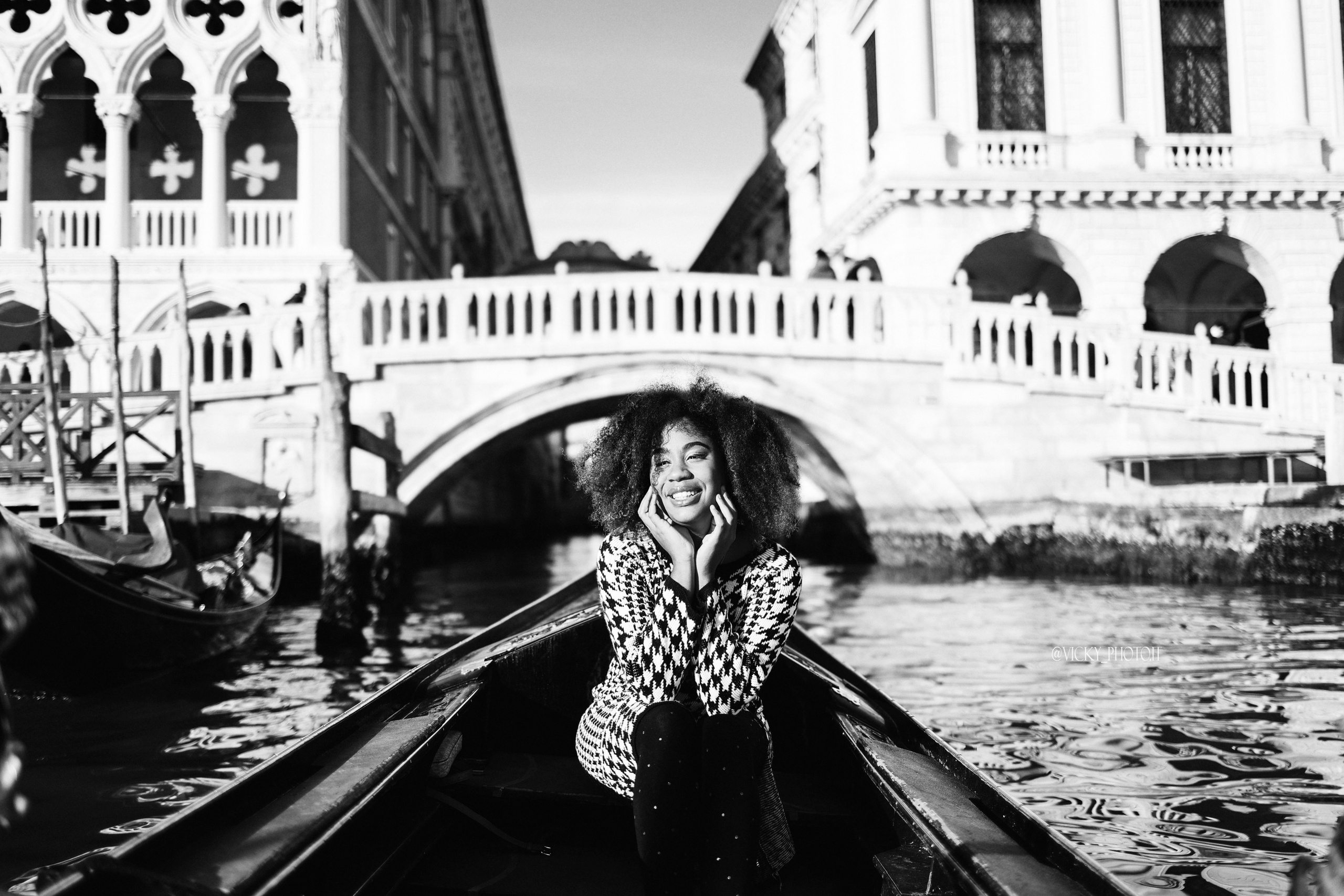 Gondola ride in Venice. Photographer in Venice, Viktoria Antonova