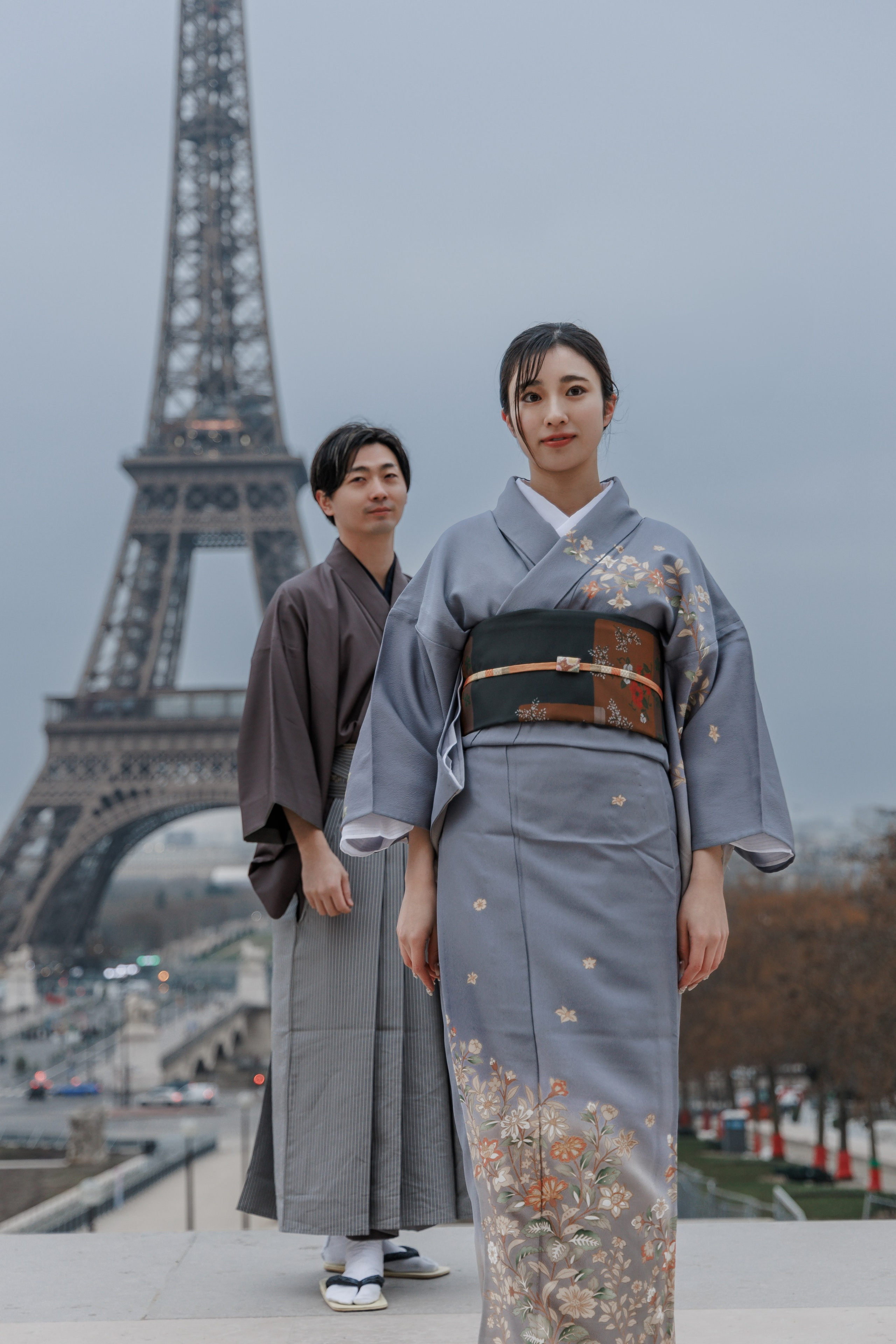 When Cinema Inspires Photography: A Parisian Love Story with Japanese Elegance. Photographe à Paris