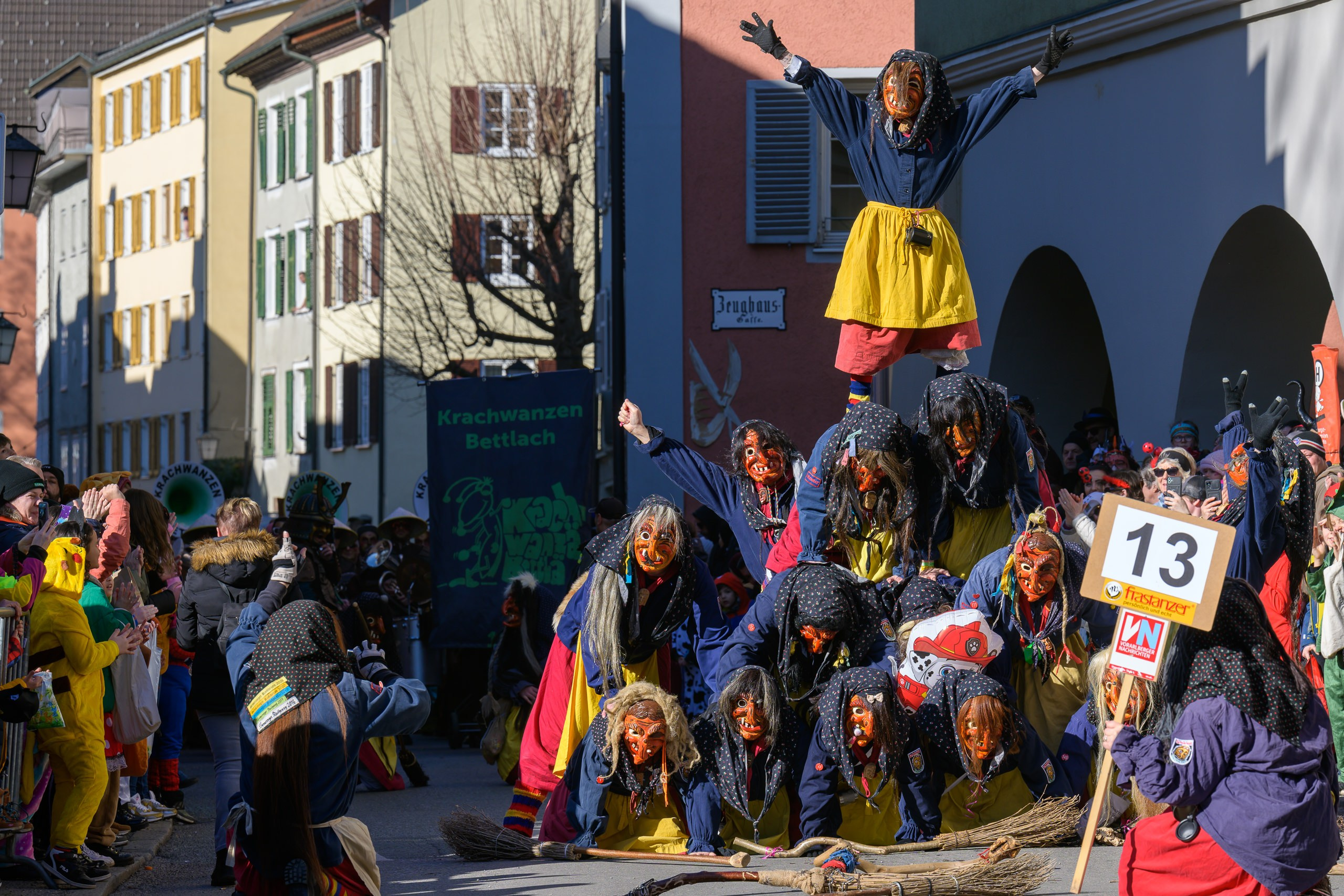 Карнавальный фестиваль в Фельдкирхе