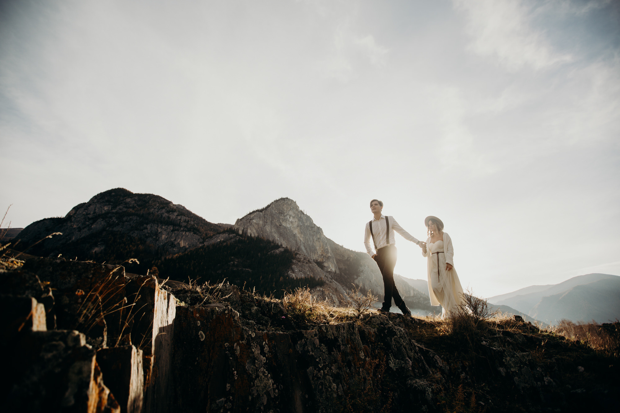 Alex & Olga’s Mountain Elopement | Wedding Photography by Georgy Shishkin  in Portland, Seattle, Bend & Oregon Coast. Capturing Love in the Heart of the Pacific Northwes