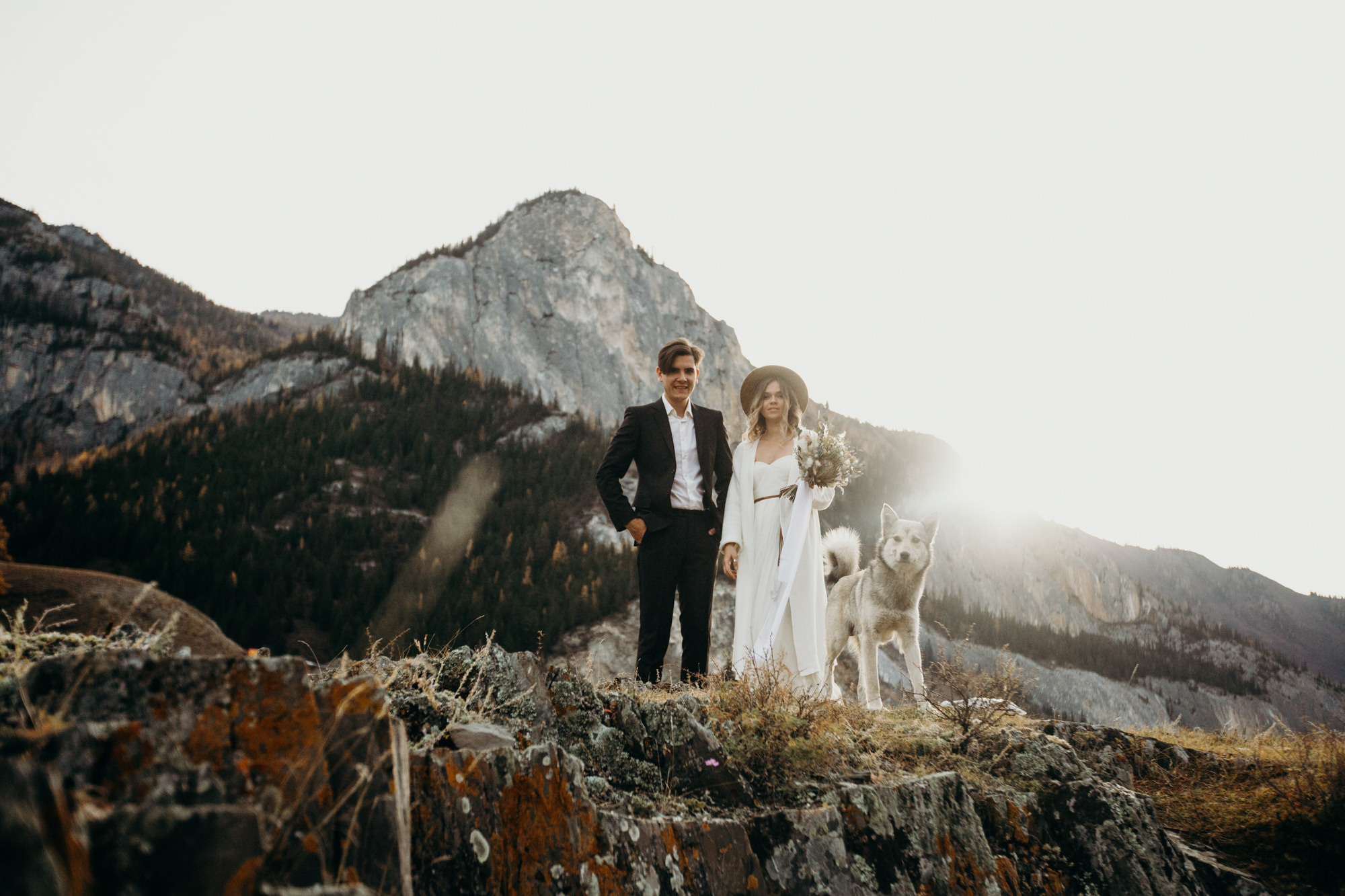 Alex & Olga’s Mountain Elopement | Wedding Photography by Georgy Shishkin  in Portland, Seattle, Bend & Oregon Coast. Capturing Love in the Heart of the Pacific Northwes