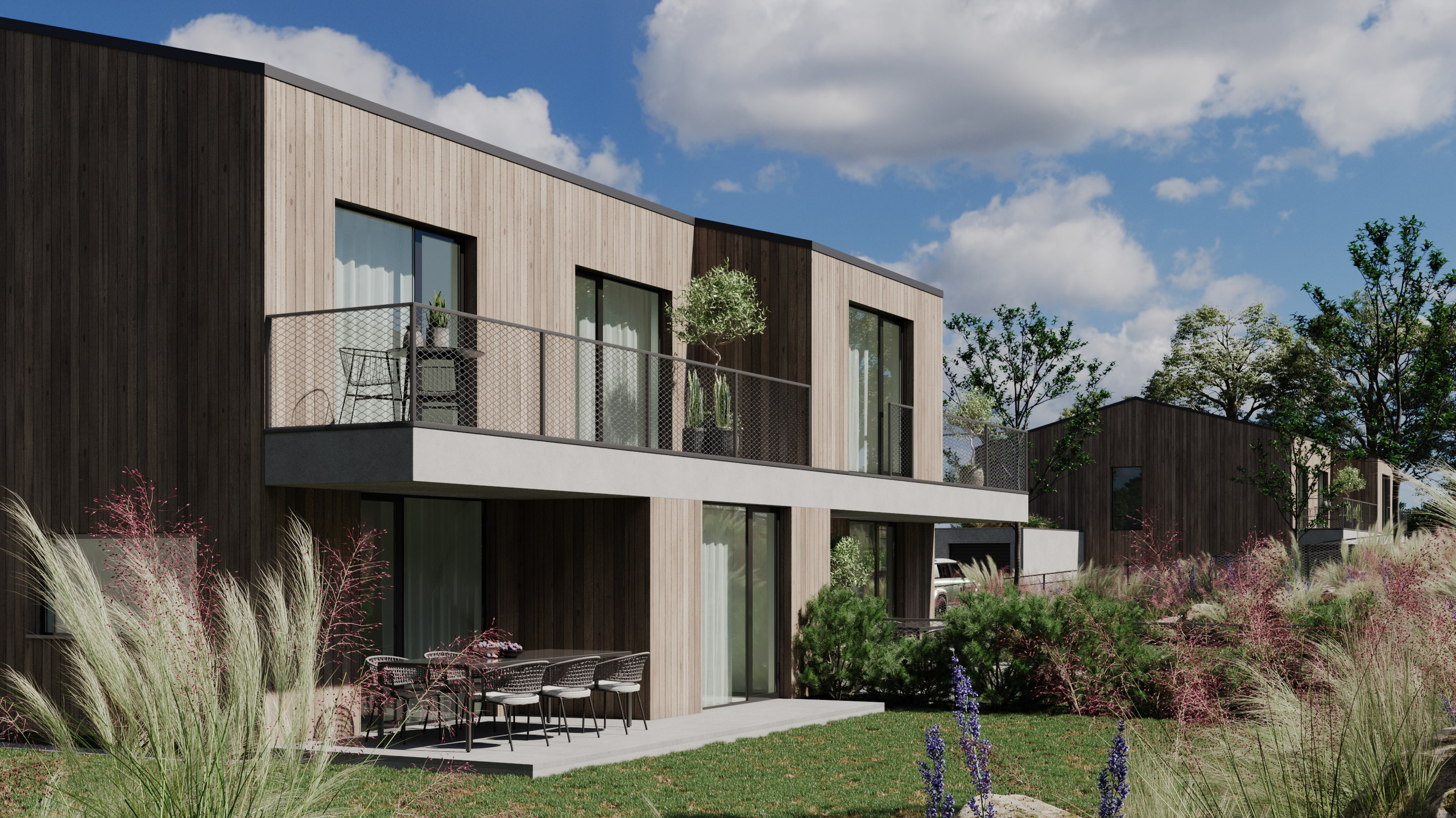 Developerský projekt v norském stylu. Filipenka architects