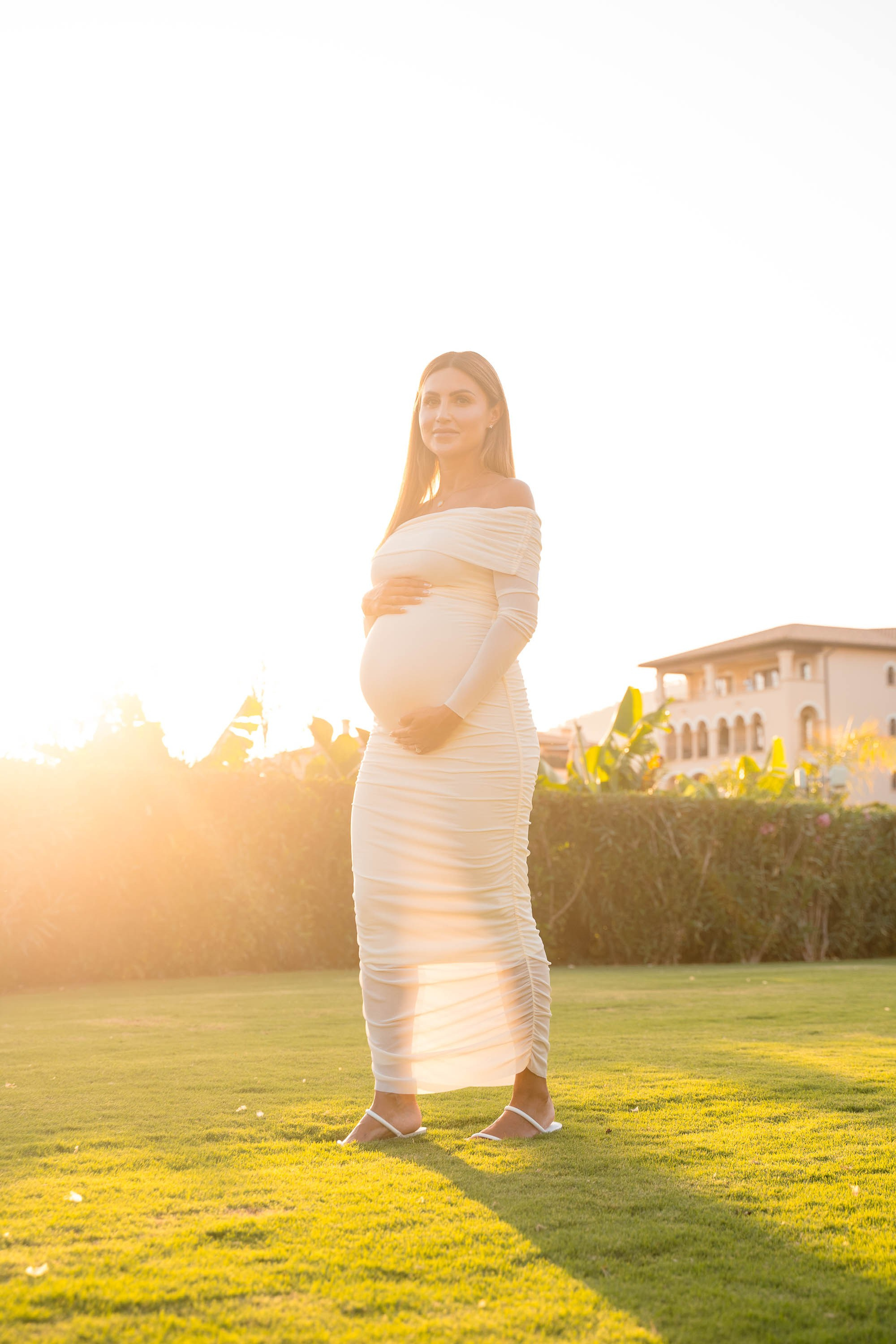 Pregnant Portrait Photoshoot at St. Regis Mardavall. Mallorca Wedding, Corporate & Social Photographer