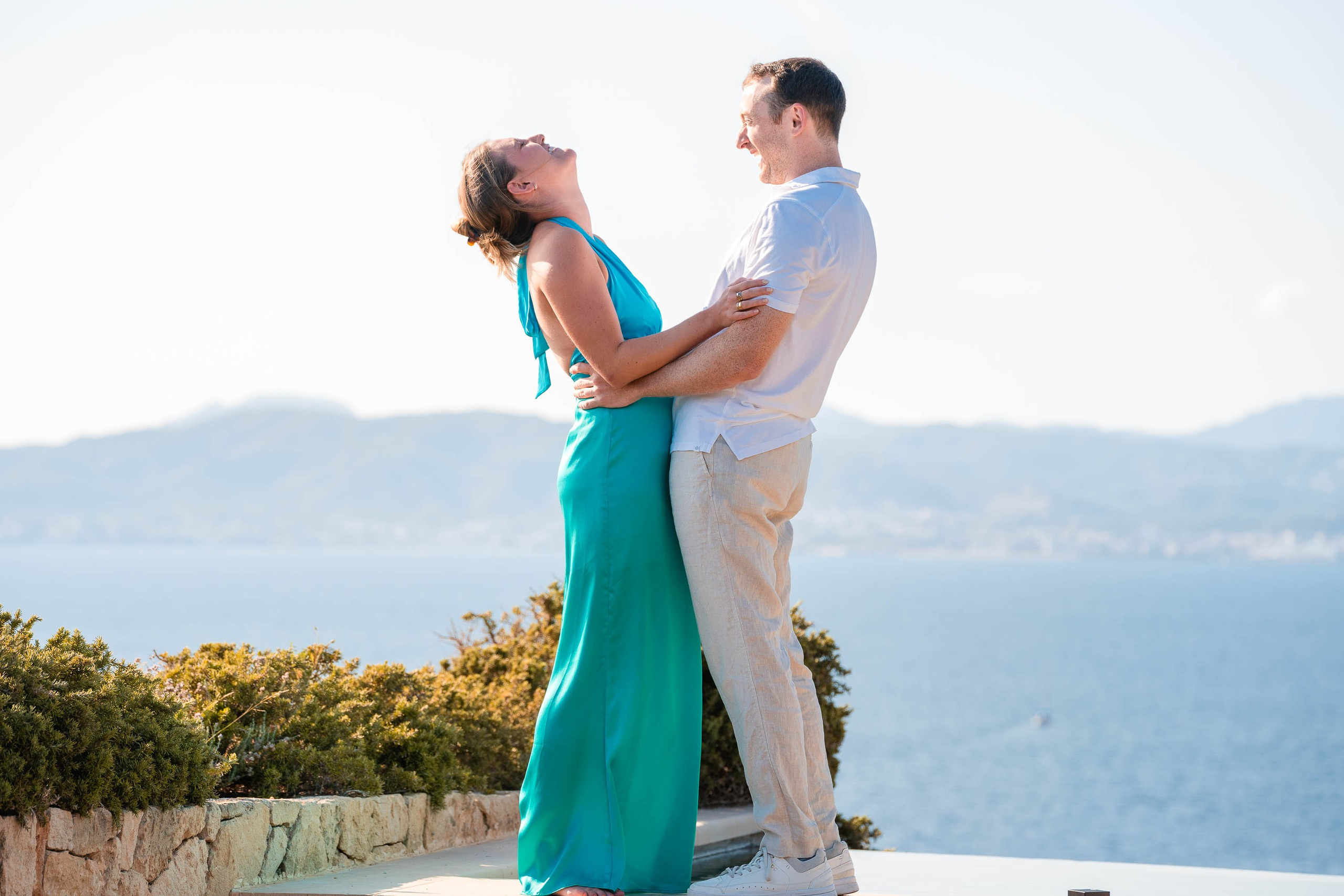 Wedding Proposal at Cap Rocat venue. Mallorca Wedding, Corporate & Social Photographer