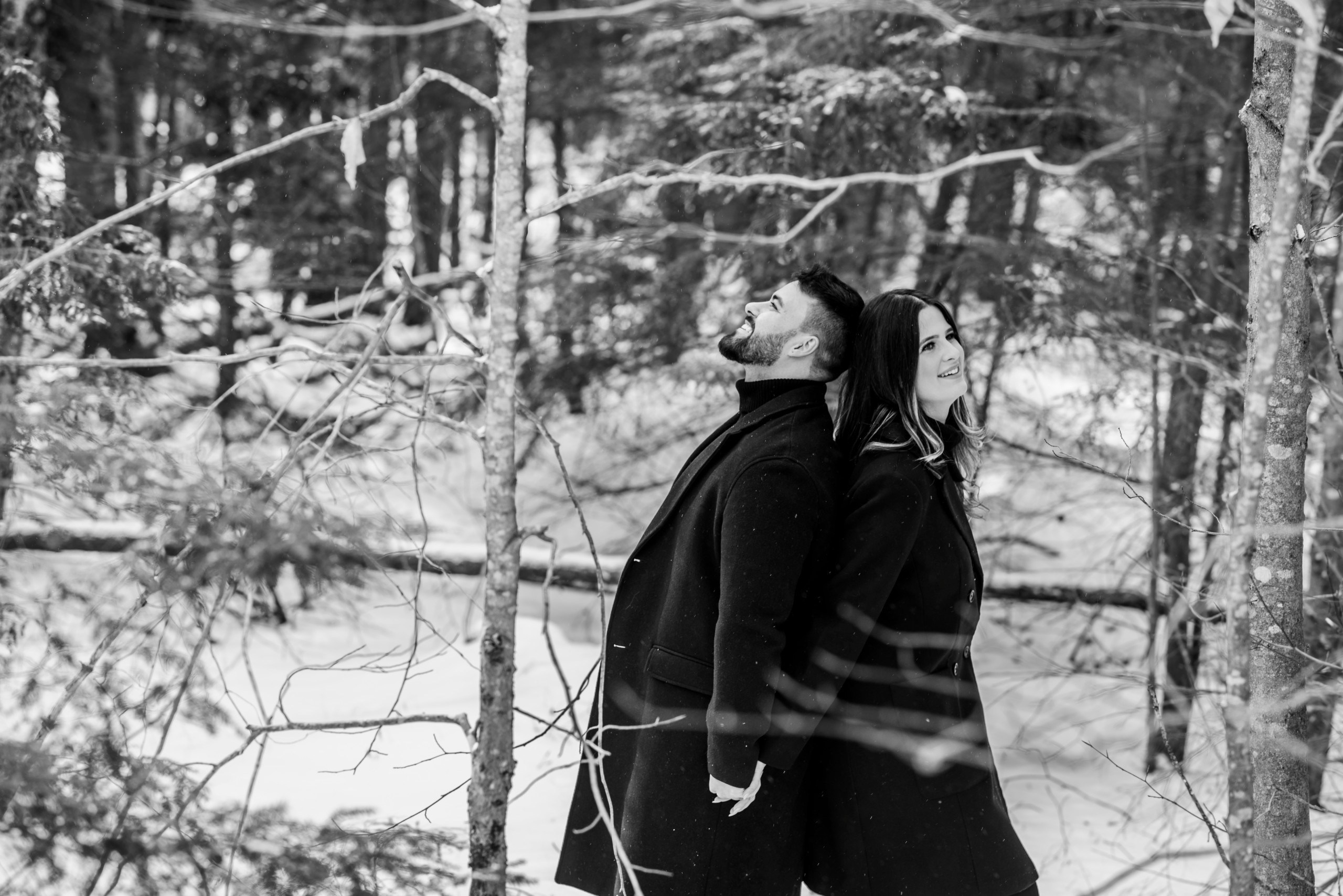 A Love Story in the Snow: Photo Shoot and Surprise Proposal. Wedding photographer in Orlando, Boston & New York Anderson Marques