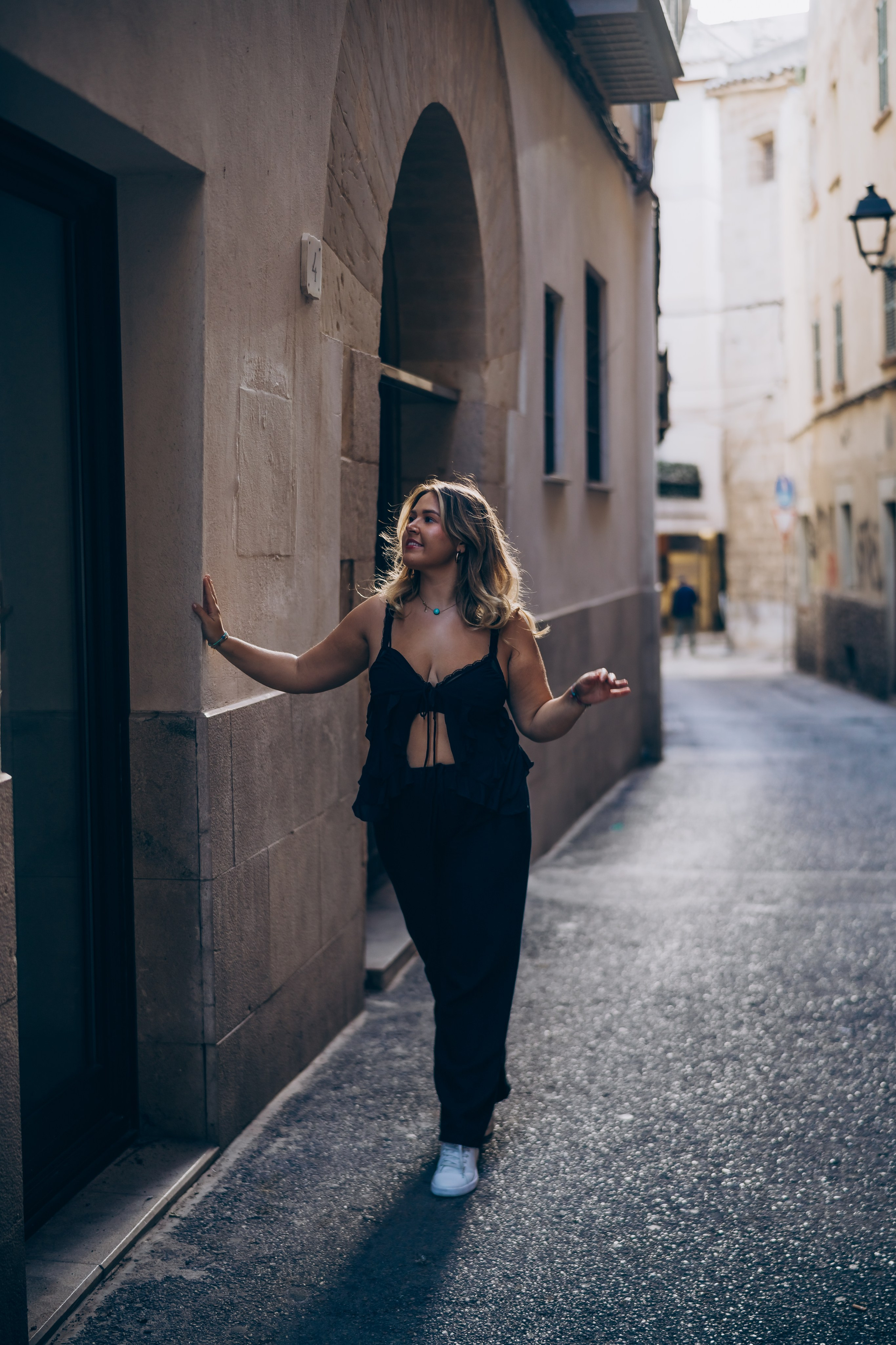 Walking in Palma. Photographer in Mallorca