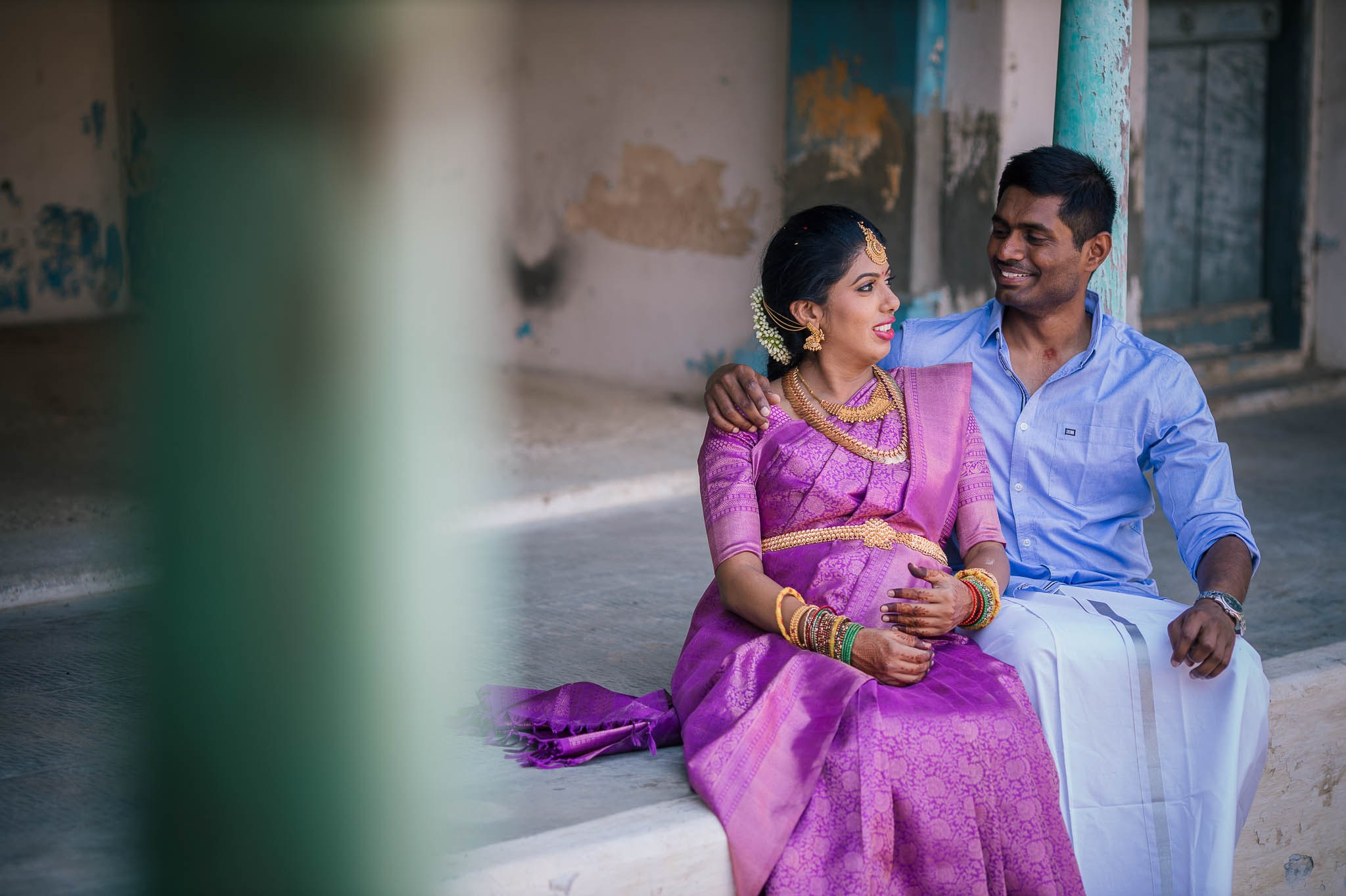 Traditional maternity portraits | Erode, India