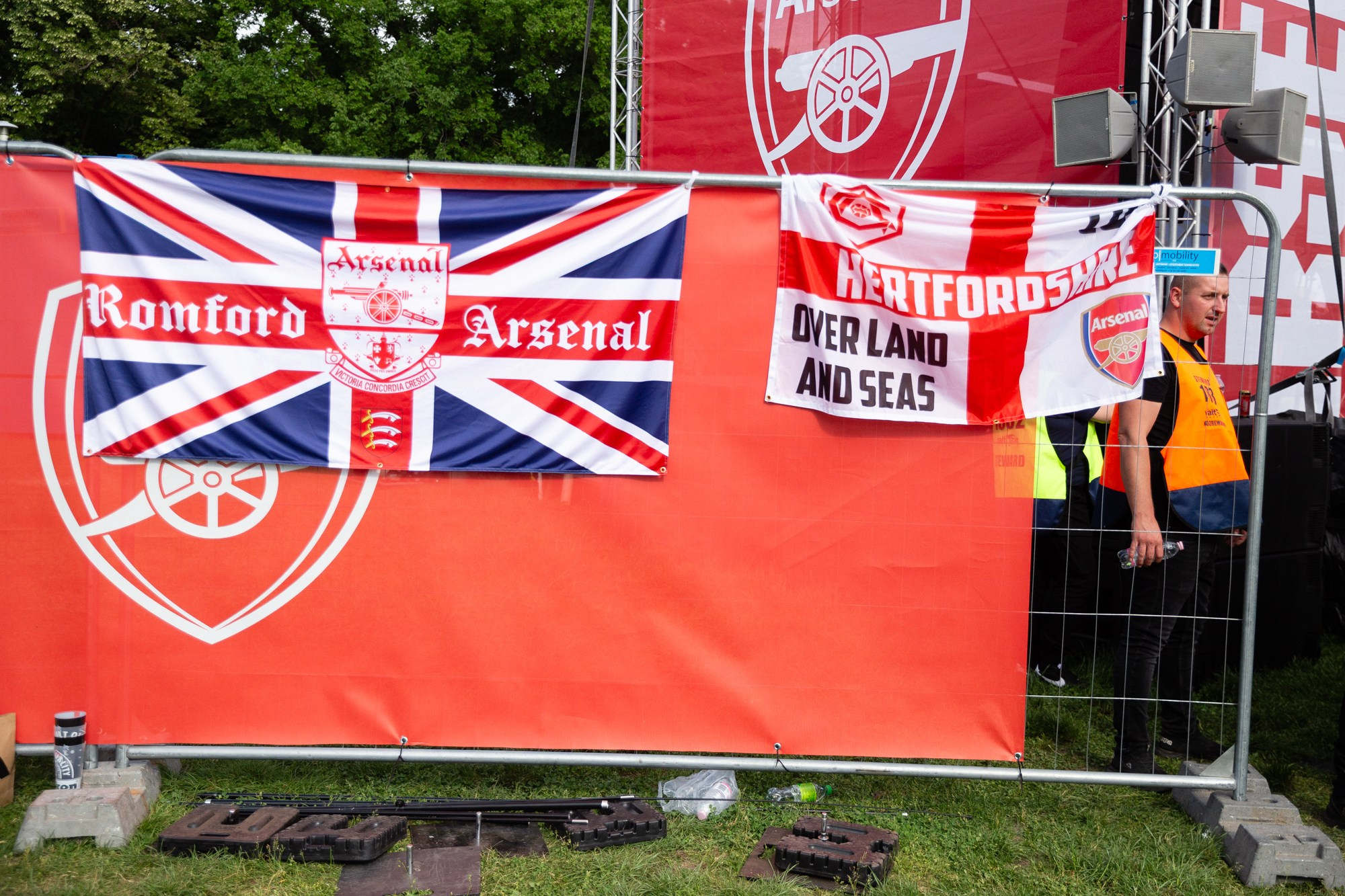 UEFA Champions League Final. Arsenal vs PSG. Budapest 2026. Arsenal Fan Zone. Photographer in Budapest — Yura Knyazev