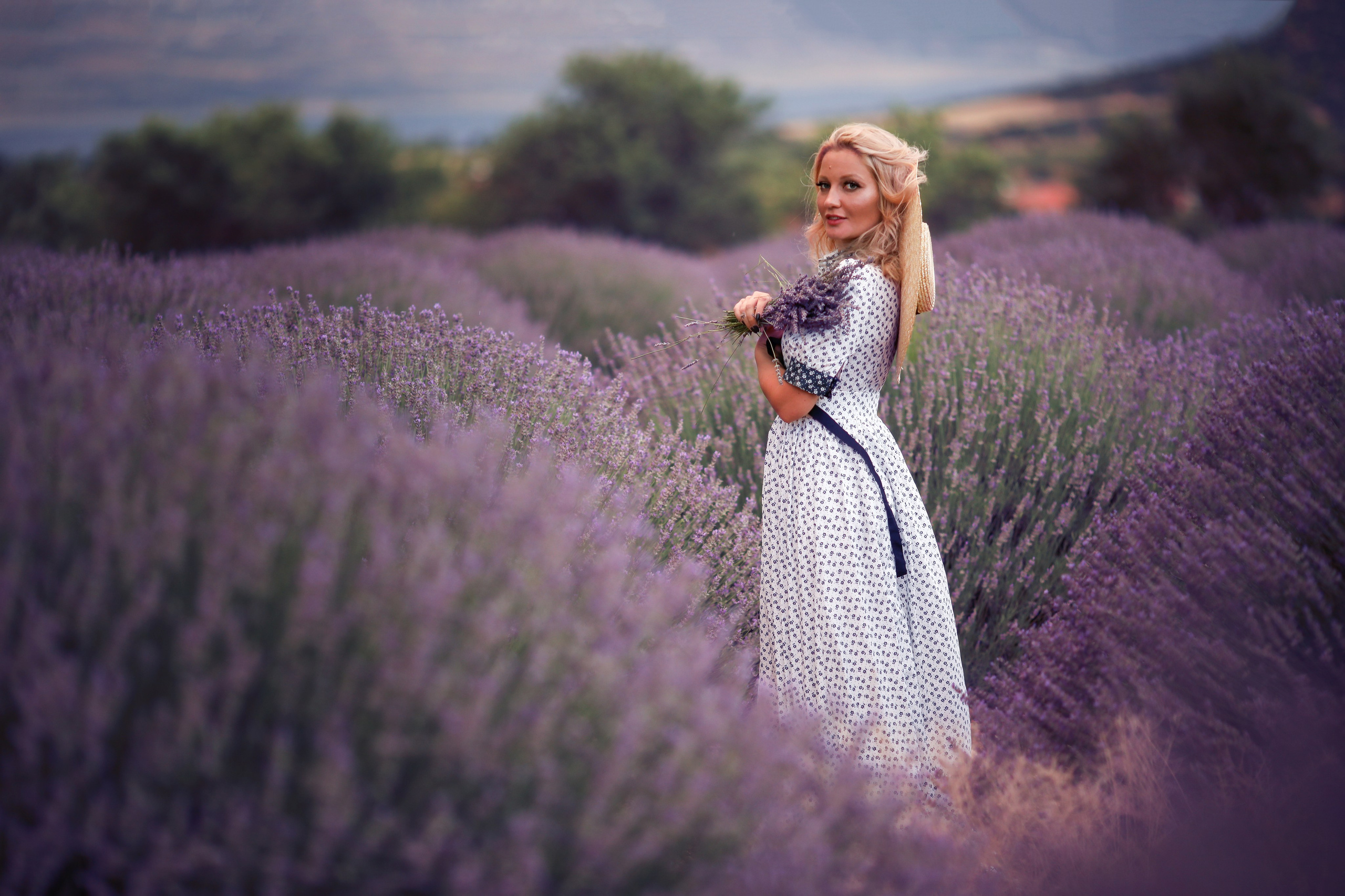 Lavender fields in Turkey. Photographer in Turkey, Antalya, Kemer, Belek, Side, Kas, Fethiye