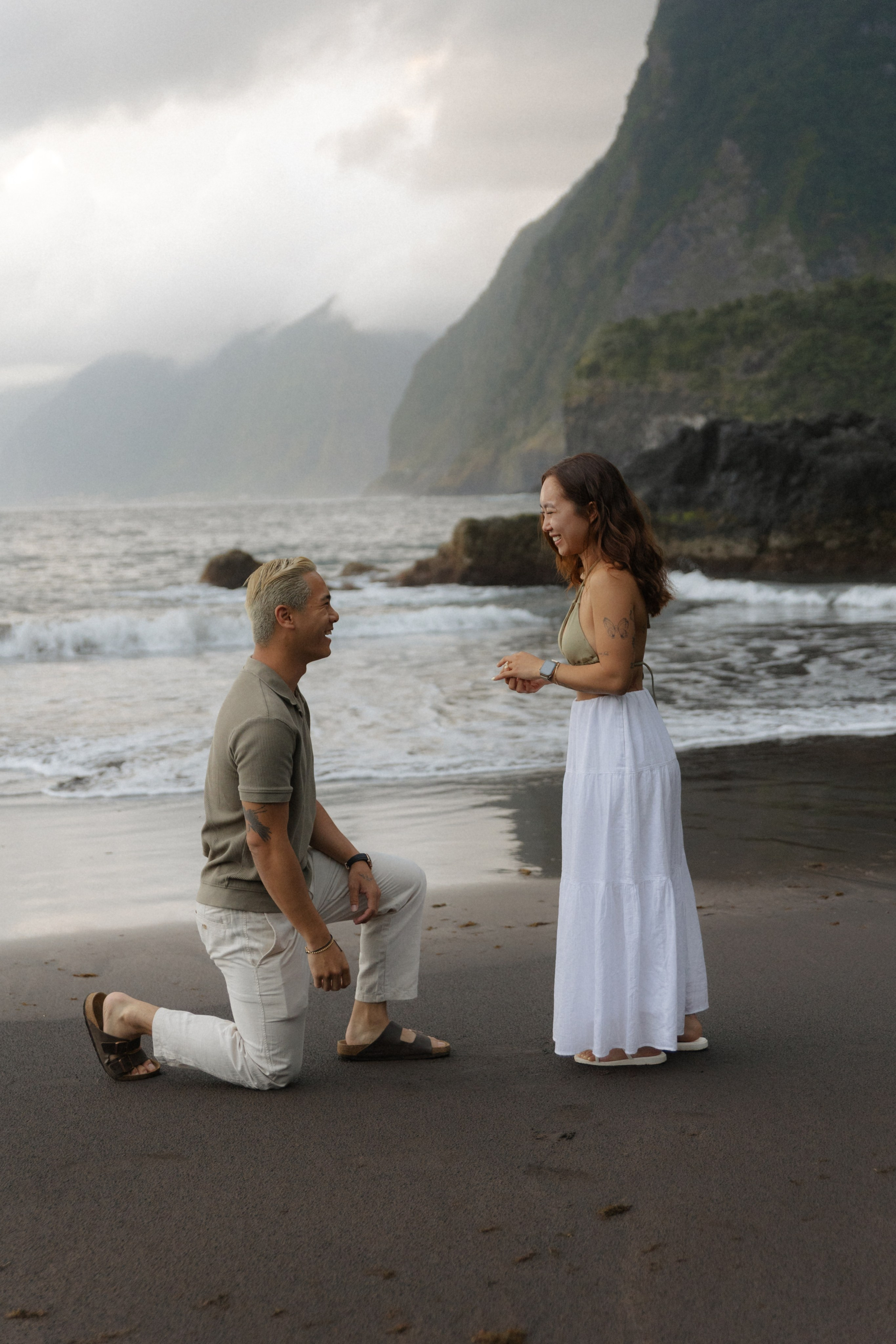 Dream Proposal at Seixal Beach — Romantic Getaway in Madeira. Wedding photographer and videographer based in Timisoara, Romania
