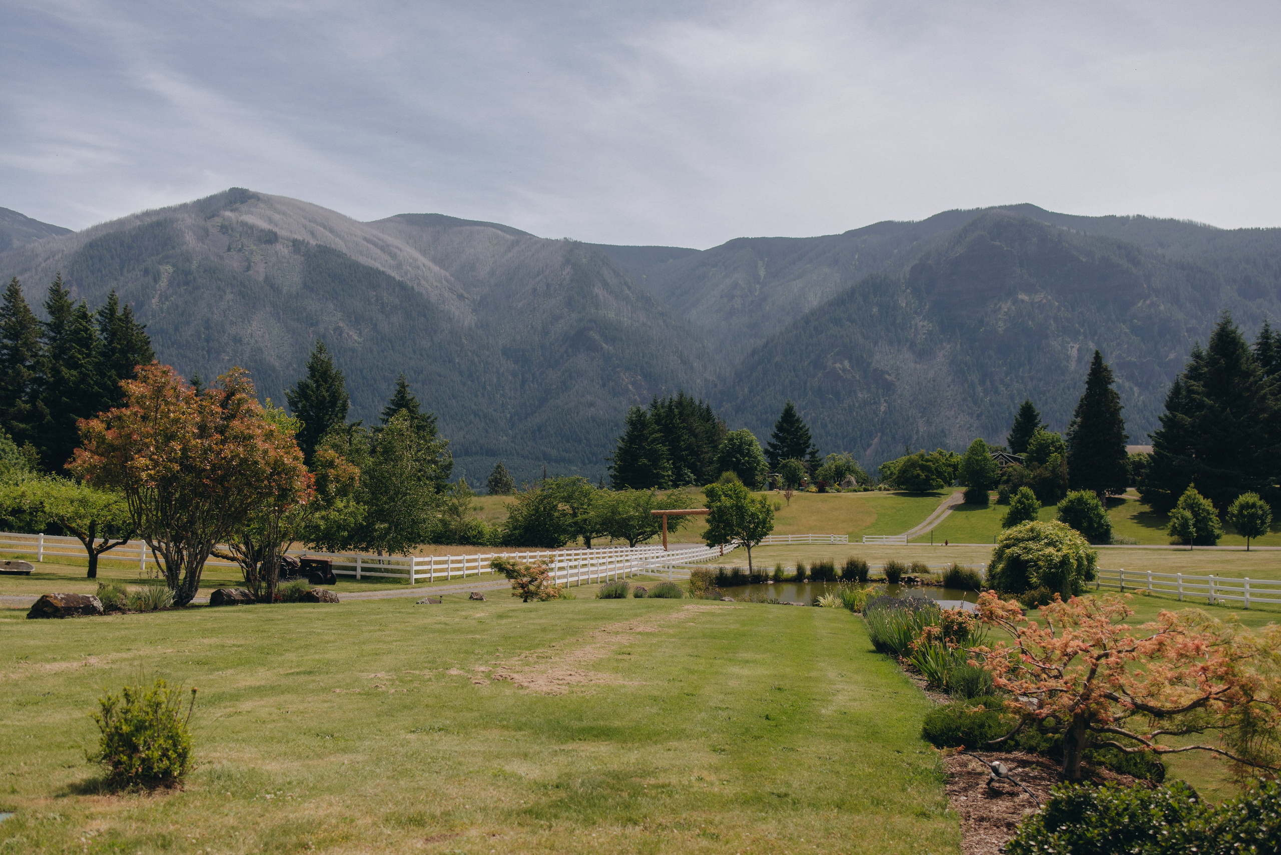 Wind Mountain Ranch wedding venue in the Columbia River Gorge, Washington