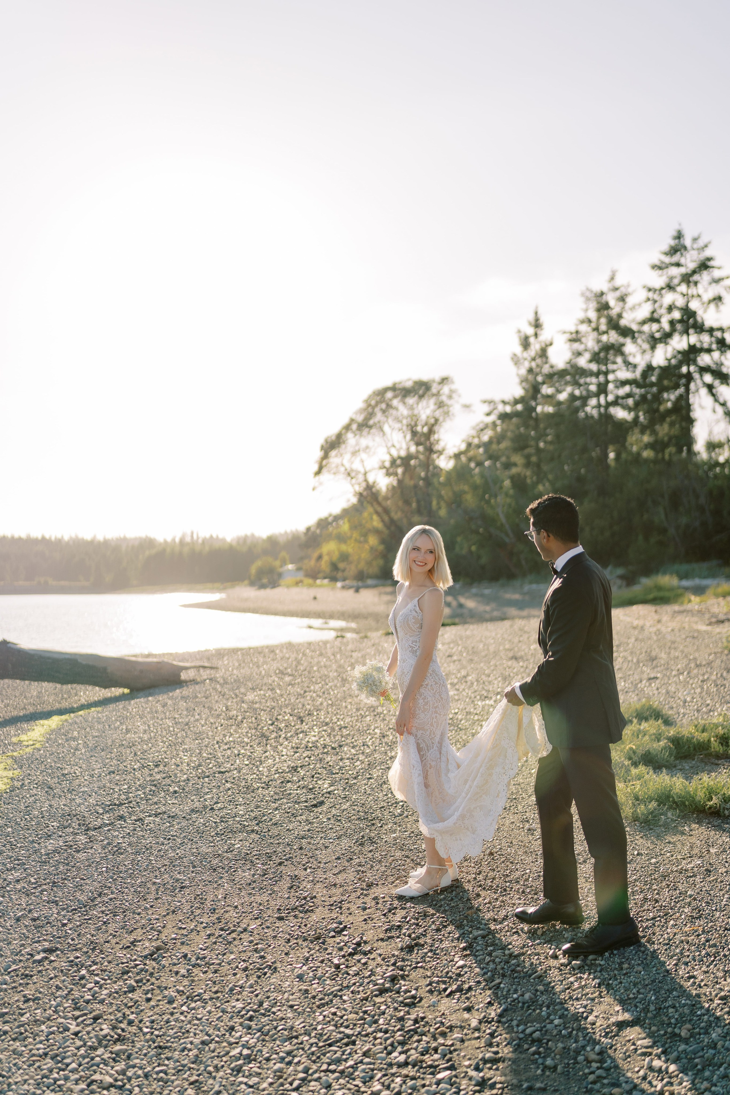 Rachel & Ryan Wedding photoshoot. August 2024. Anderson Island, WA Day 1. EVAN ARISTOV WEDDING PHOTOGRAPHY — Seattle Wedding Photographer