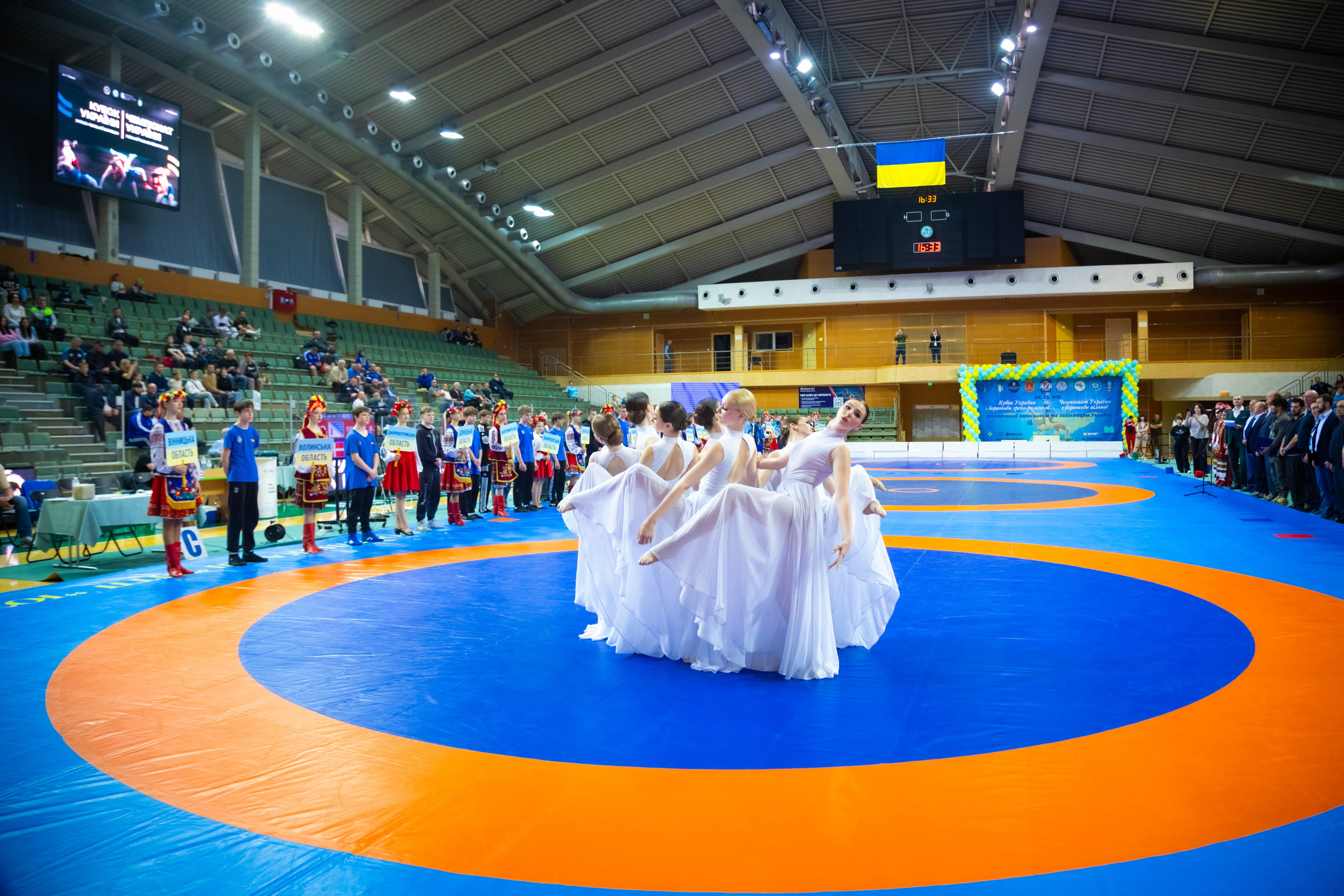 Кубок України по ГРБ та Чемпіонат України з Вільної боротьби серед дорослих 2025р. в м.Південне Одеської обл