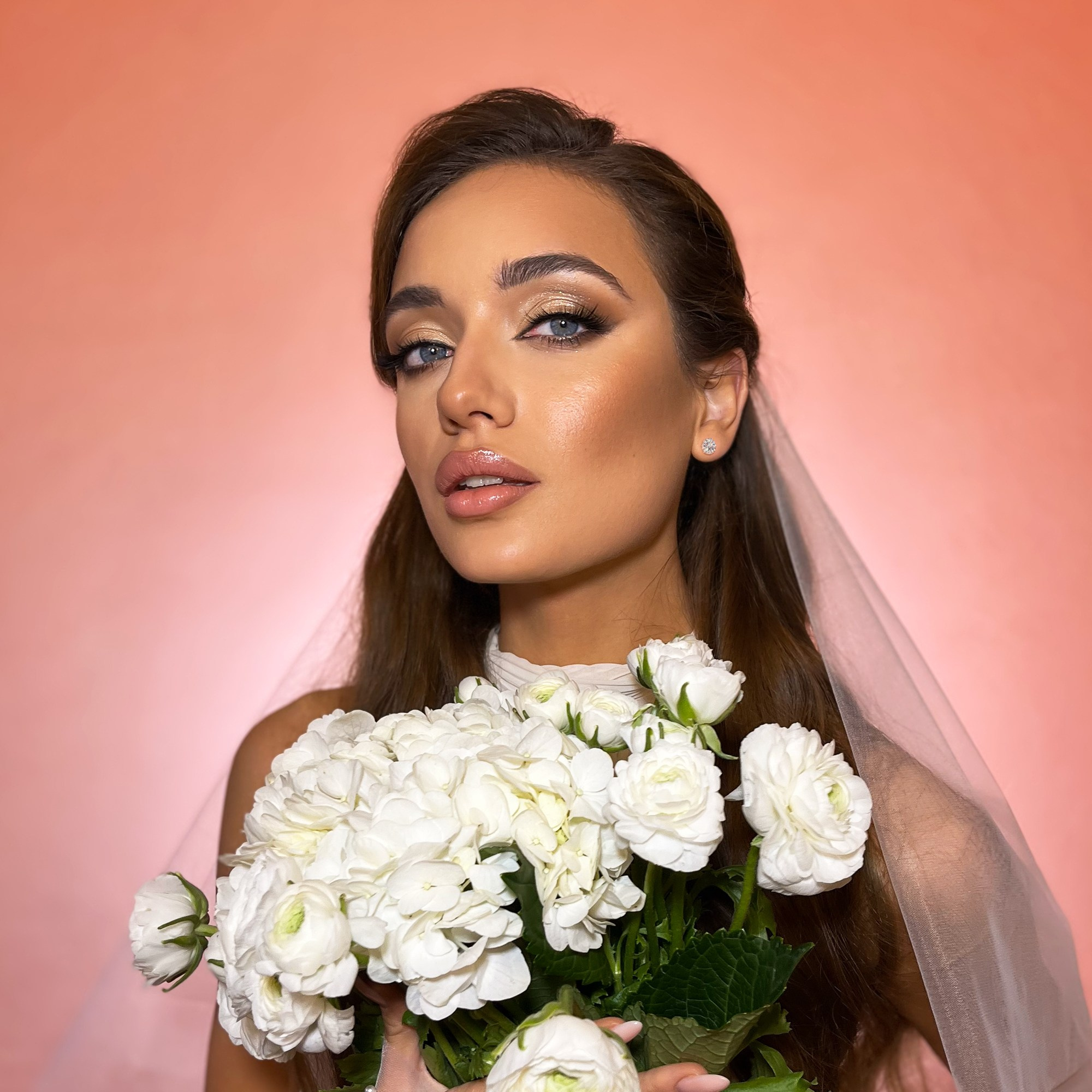 Bridal makeup & hairstyle services by Kate Lisi. Makeup artist and hairstylist in Rome Italy | Kate Lisi