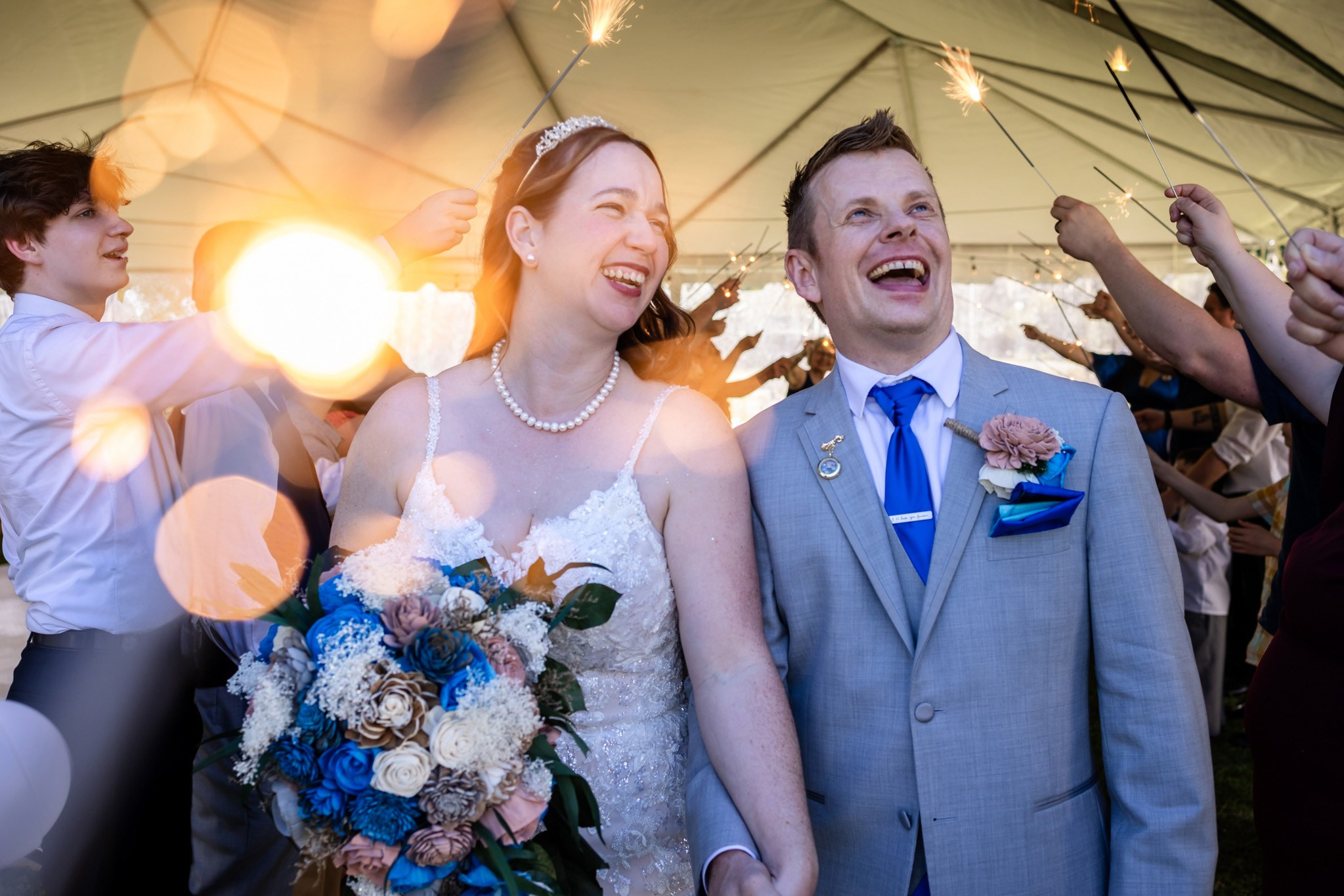 Bryan and Jessica at The Coastal Community Church in Charleston South Carolina. Wedding and portrait photography in Greenville SC