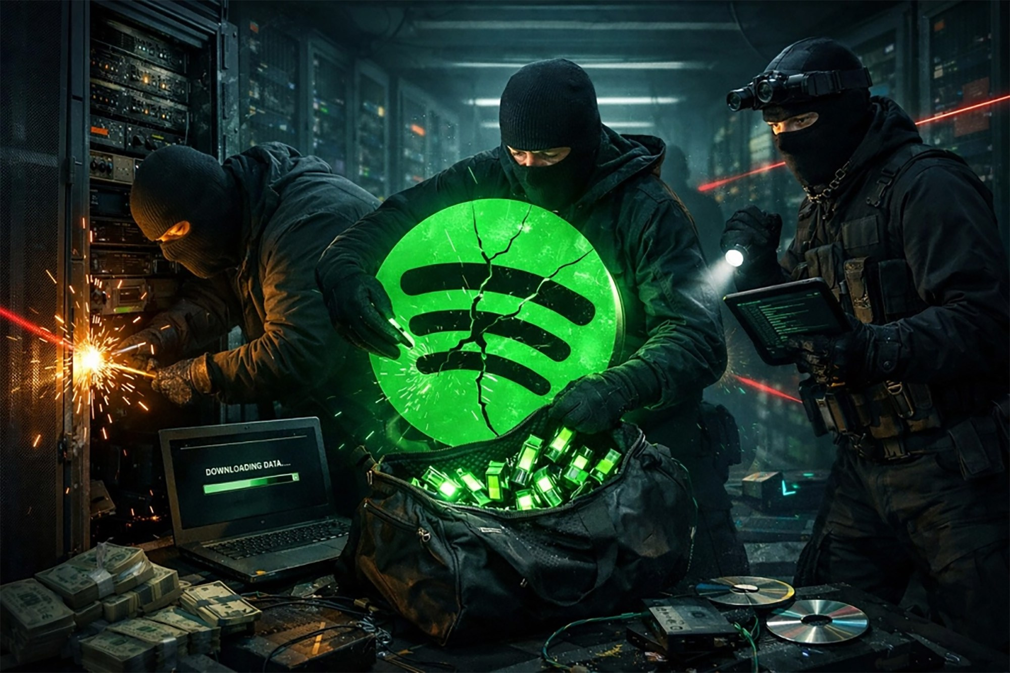 Музыка вне контроля: в Сеть утекла почти вся популярная библиотека Spotify | FOTKAI