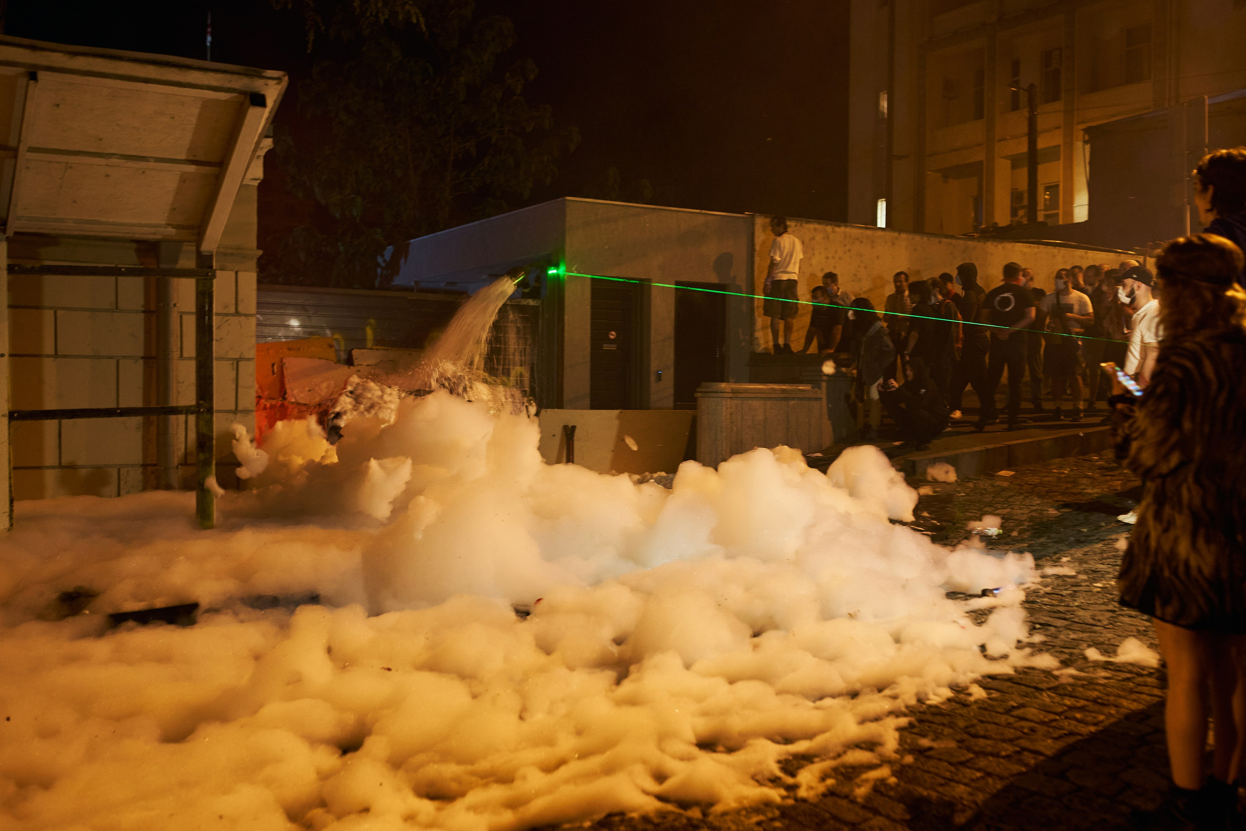 Georgia against «foreign law»/ არა რუსულ კანონს. Visual artist
