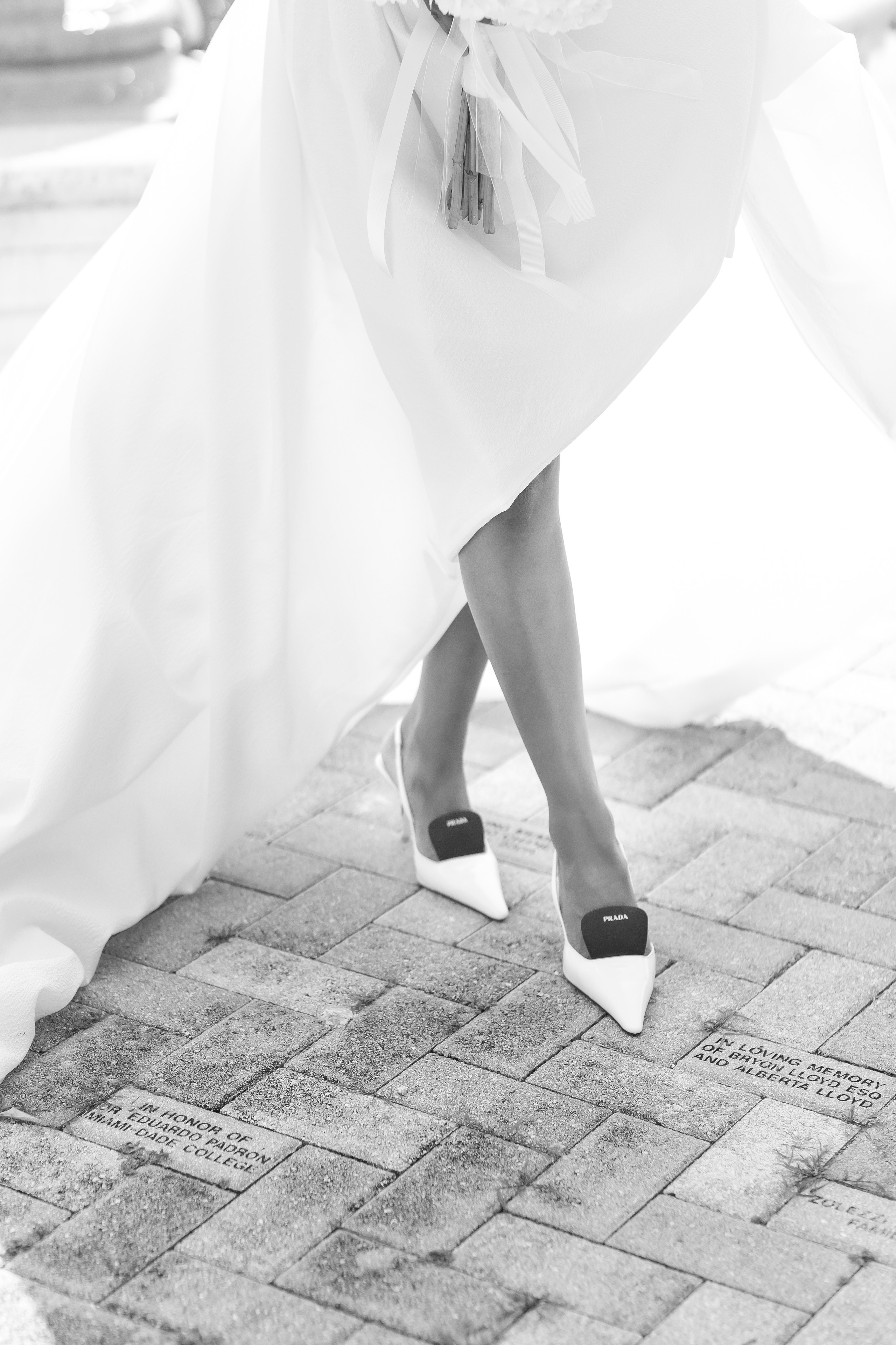 Portraits of the Brides at Spanish Monastery in Miami. Wedding Photo & Video