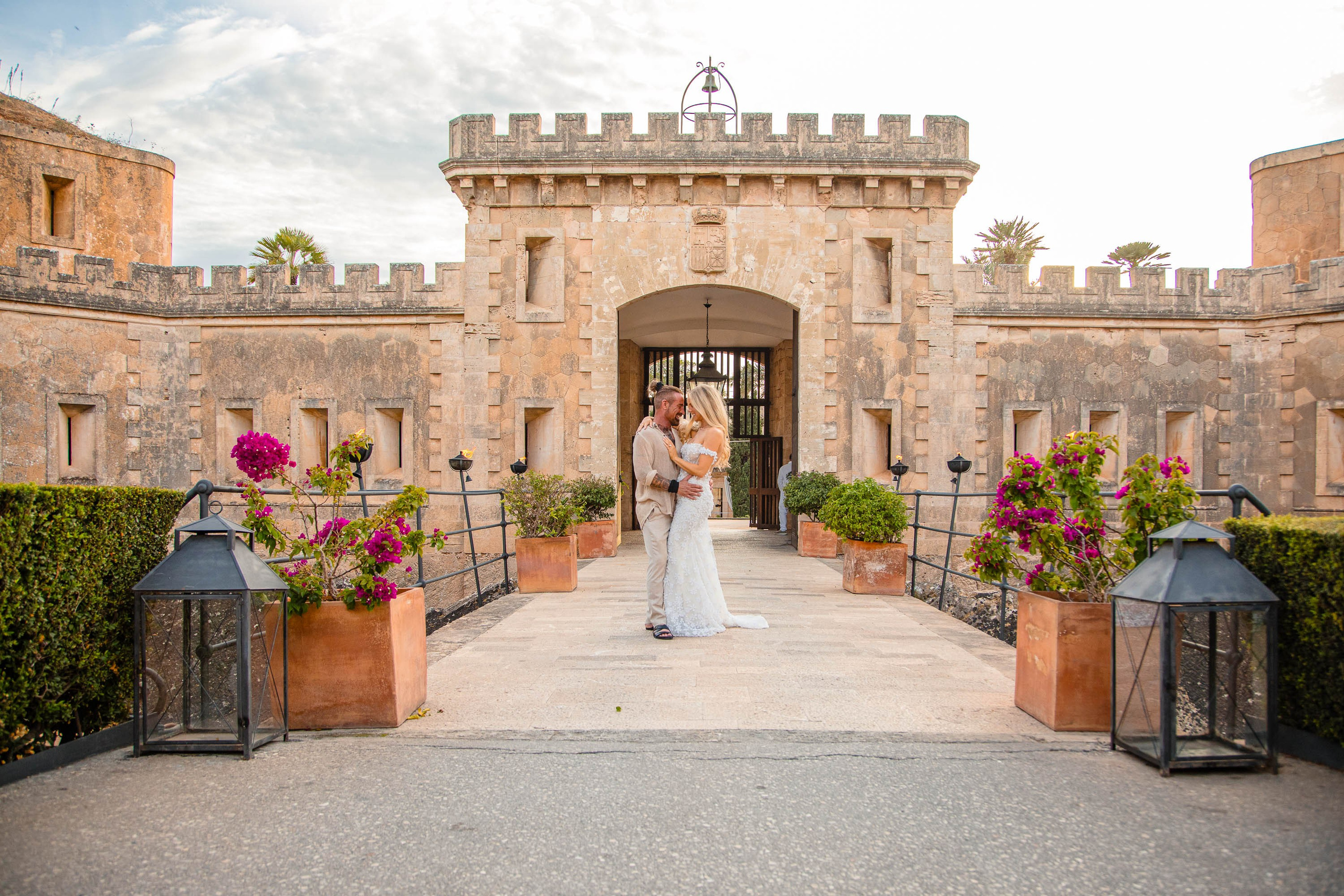 High End Portraits in Mallorca at Cap Rocat Hotel. Mallorca Wedding, Corporate & Social Photographer