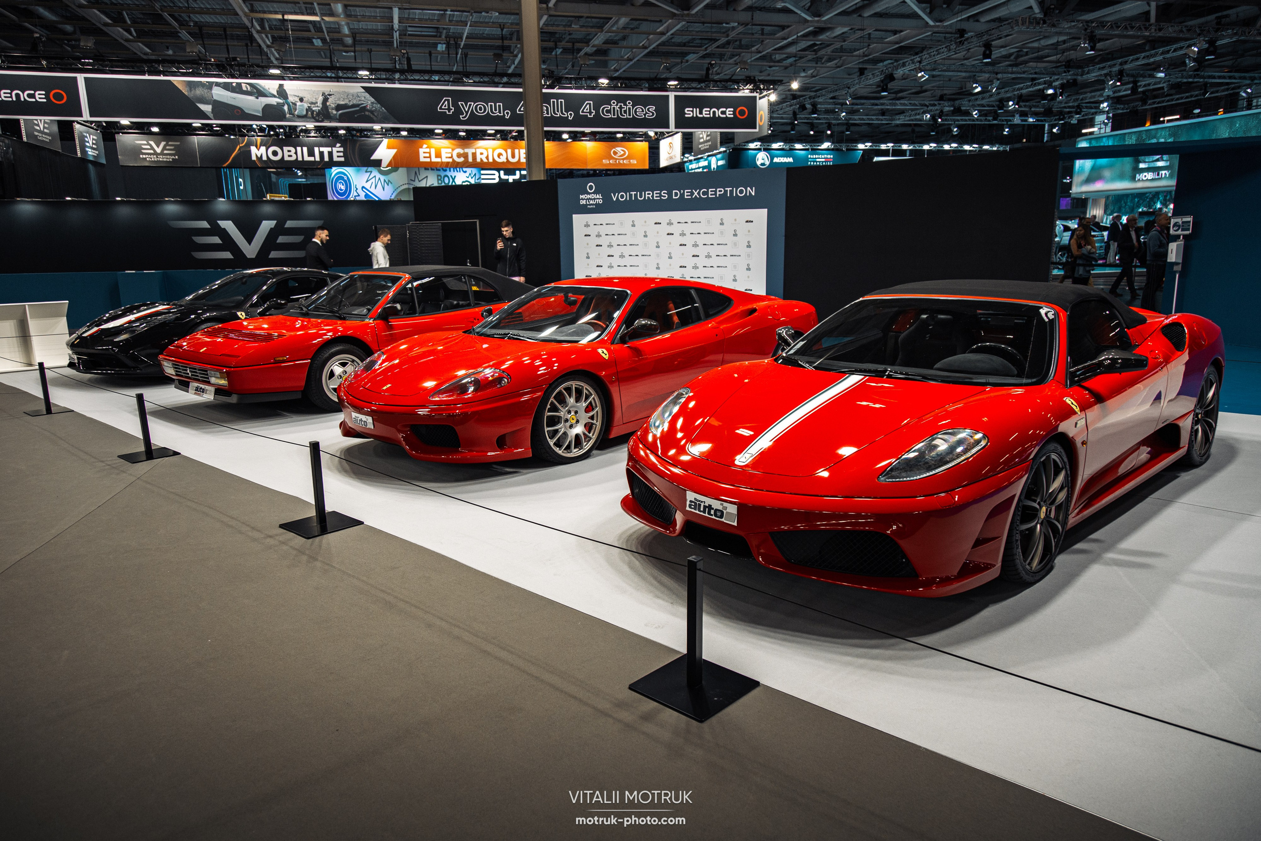 Mondial Auto 2022. Photographe de voitures à Paris — Vitalii Motruk